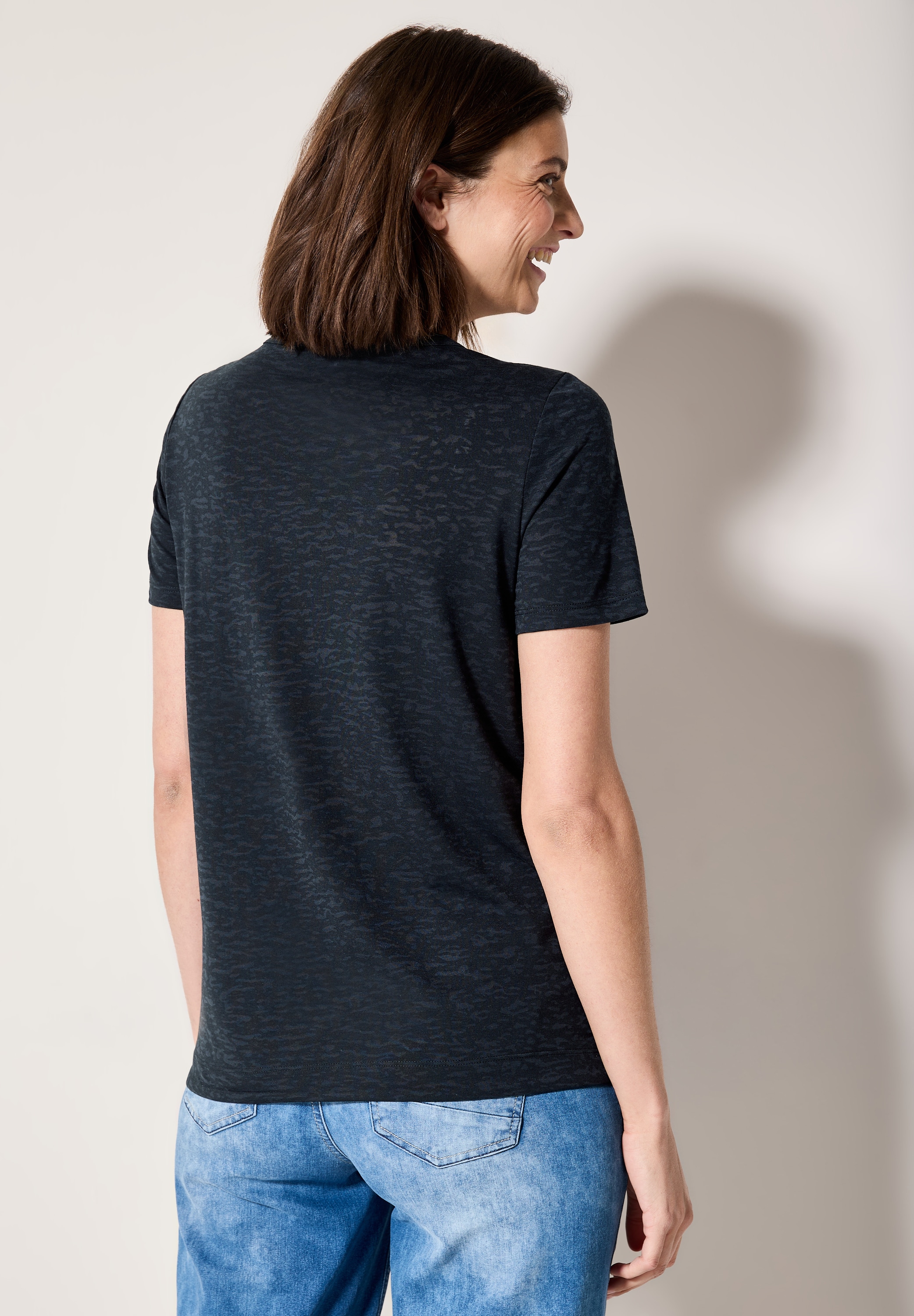 Cecil T-Shirt, mit Tunnelzug am Saum