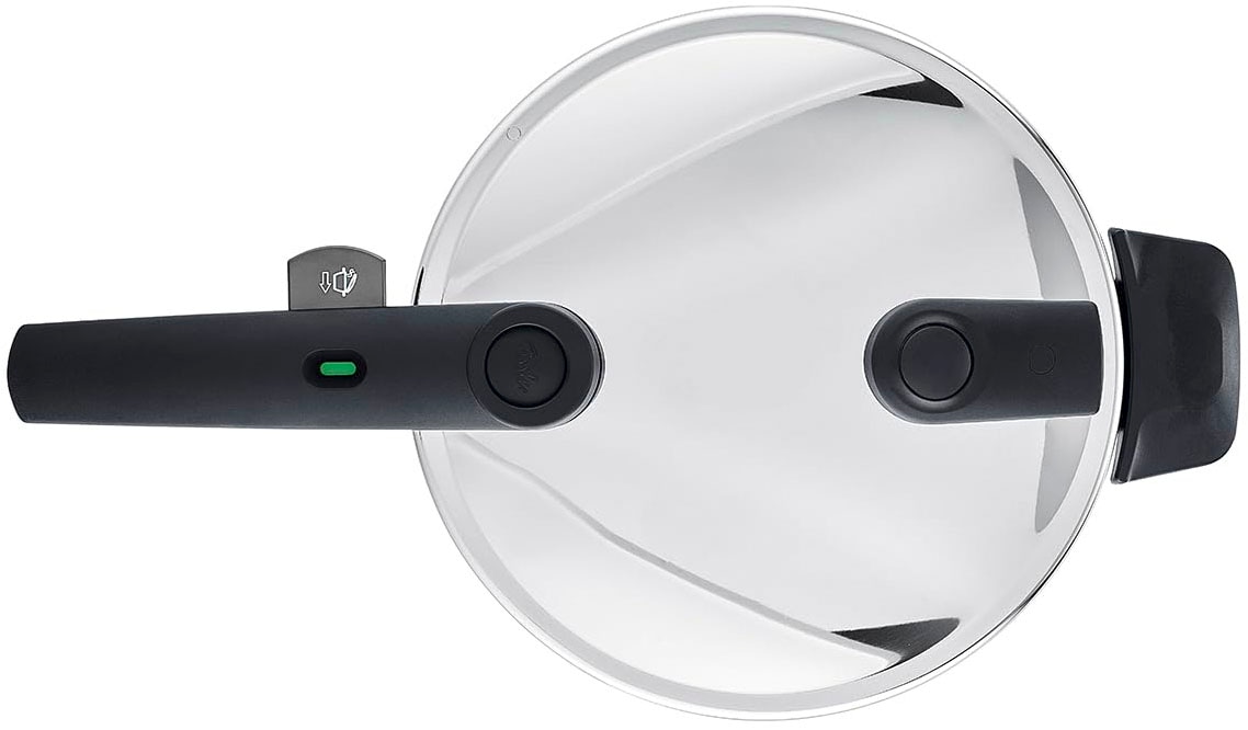 Fissler Schnellkochtopf »Vitaquick®«, Edelstahl 18/10, (Set, 3 tlg., 1 Schnellkochtopf 4,5 L, 1 Schnellbratpfanne 2,5 L, 1 Metalldeckel), Made in Germany