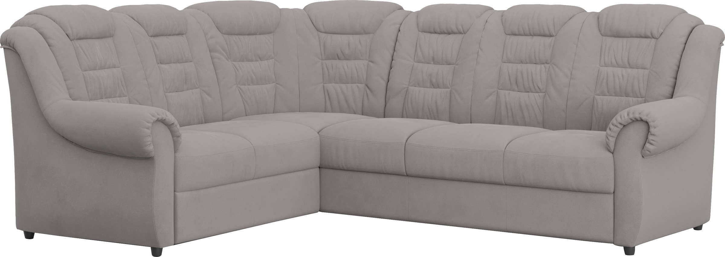 Home affaire Ecksofa »Boston L-Form«, mit hoher Rückenlehne, optional mit Bettfunktion und Stauraum