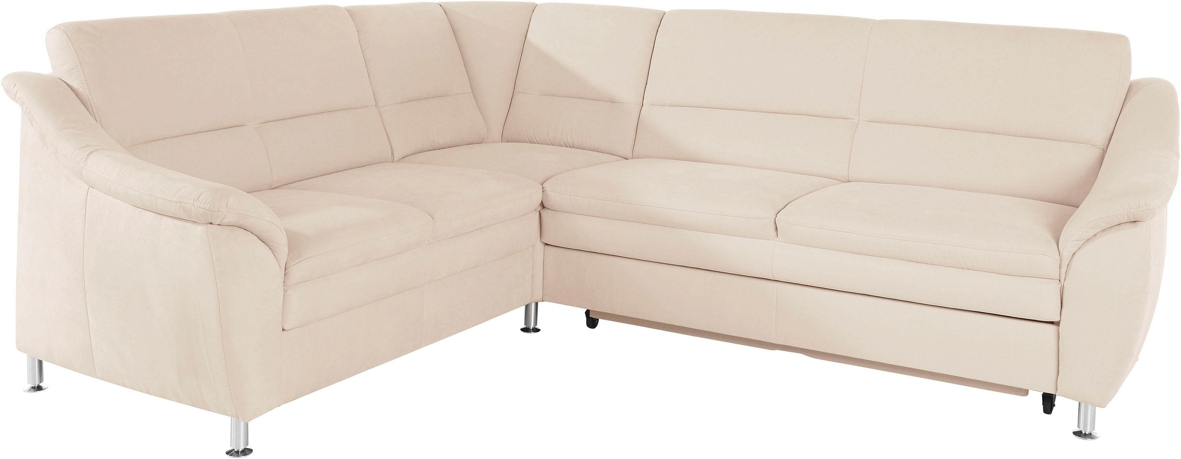 Places of Style Ecksofa »Cardoso L-Form«, Federkern, wahlweise mit Bett, Sc günstig online kaufen