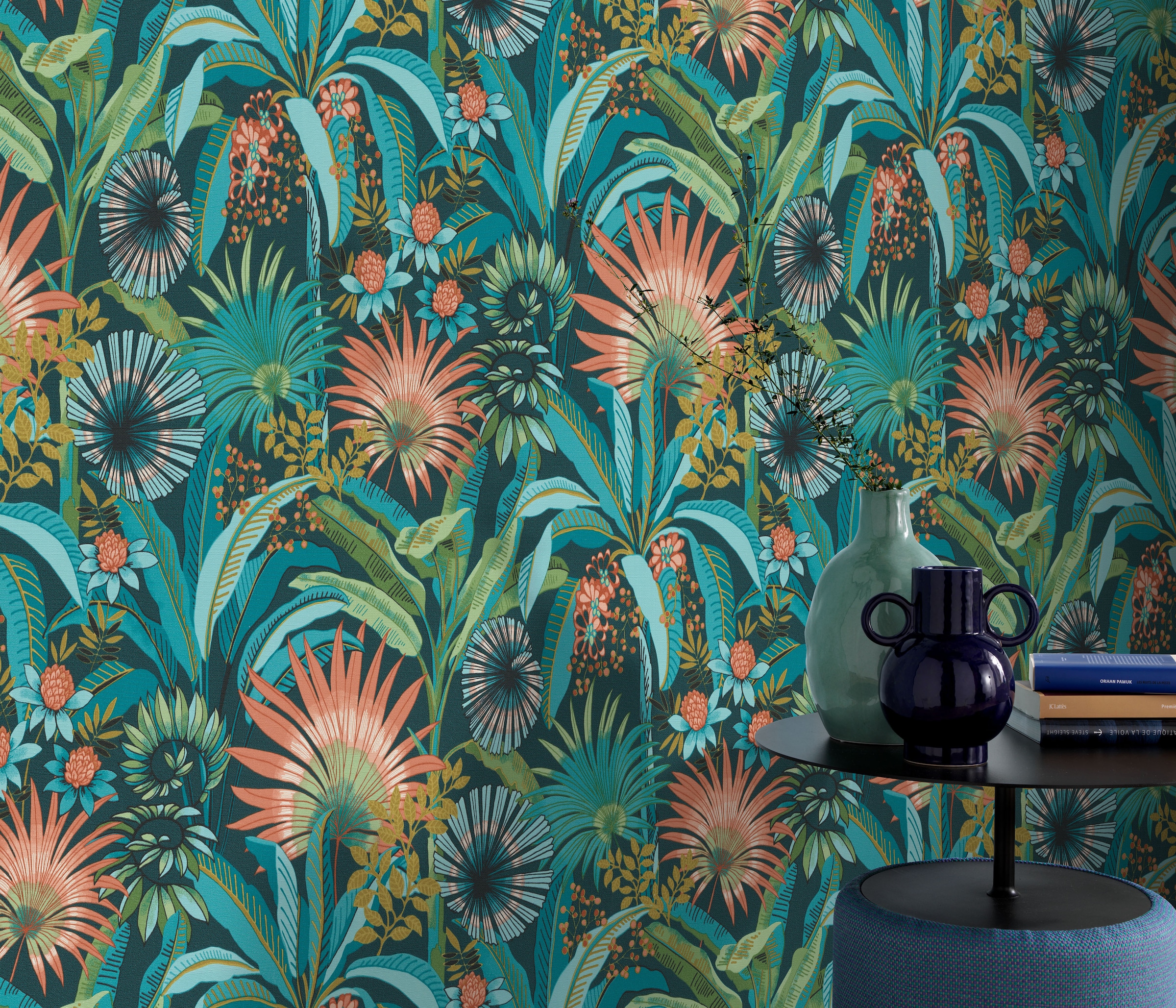 Erismann Vliestapete »Vliestapete Flower Power« geprägt Phthalate frei