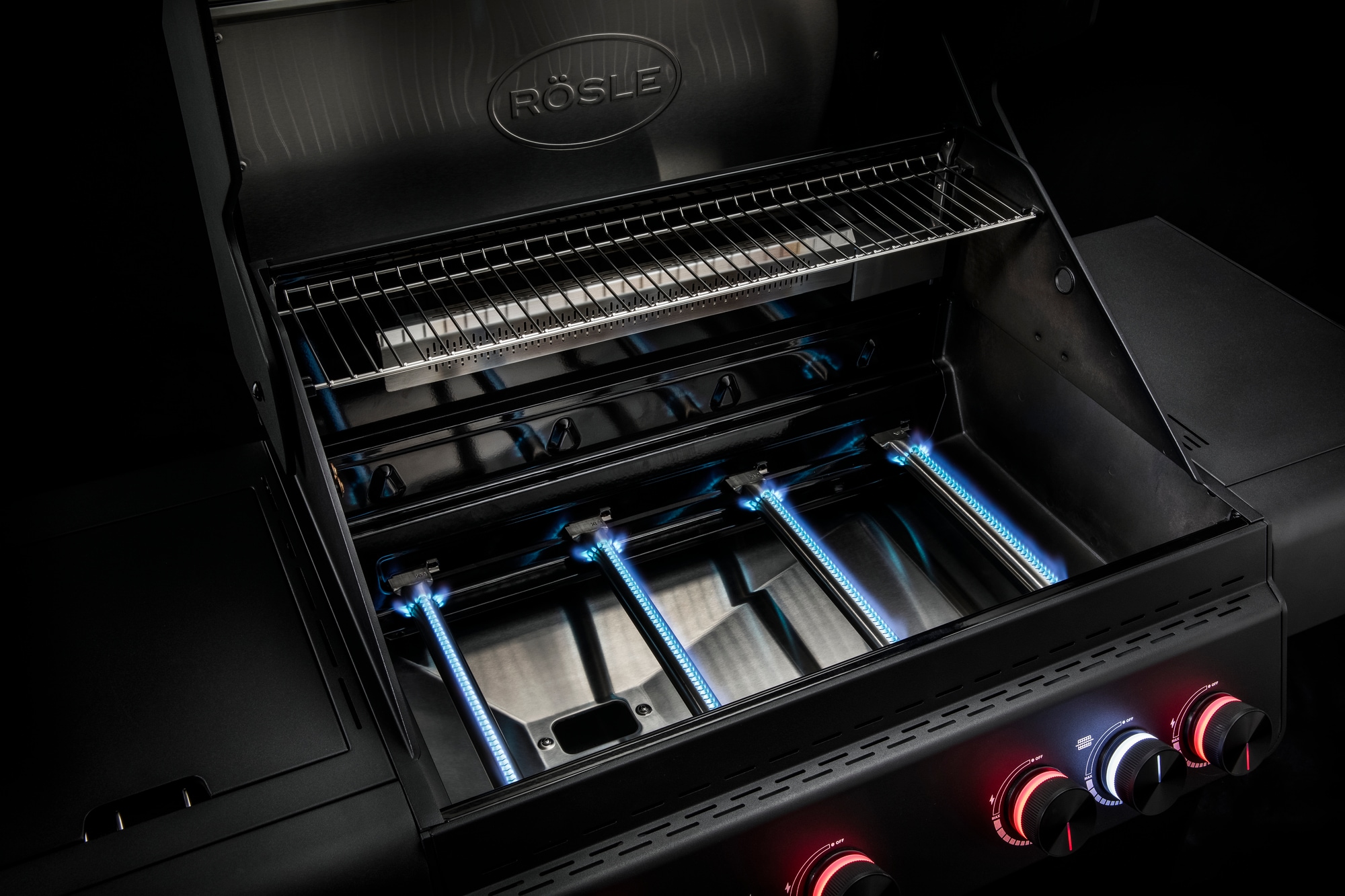 RÖSLE Gasgrill »ALLFLAME Hero 4«, 50 mbar