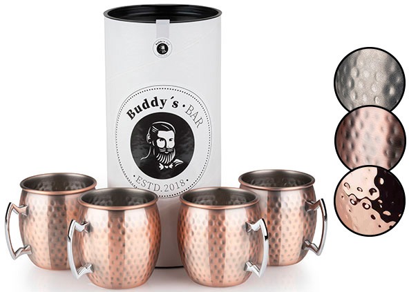 Buddy's Becher »Buddy´s Bar« Moscow Mule Becher, 500 ml, hochwert. Edelstah günstig online kaufen