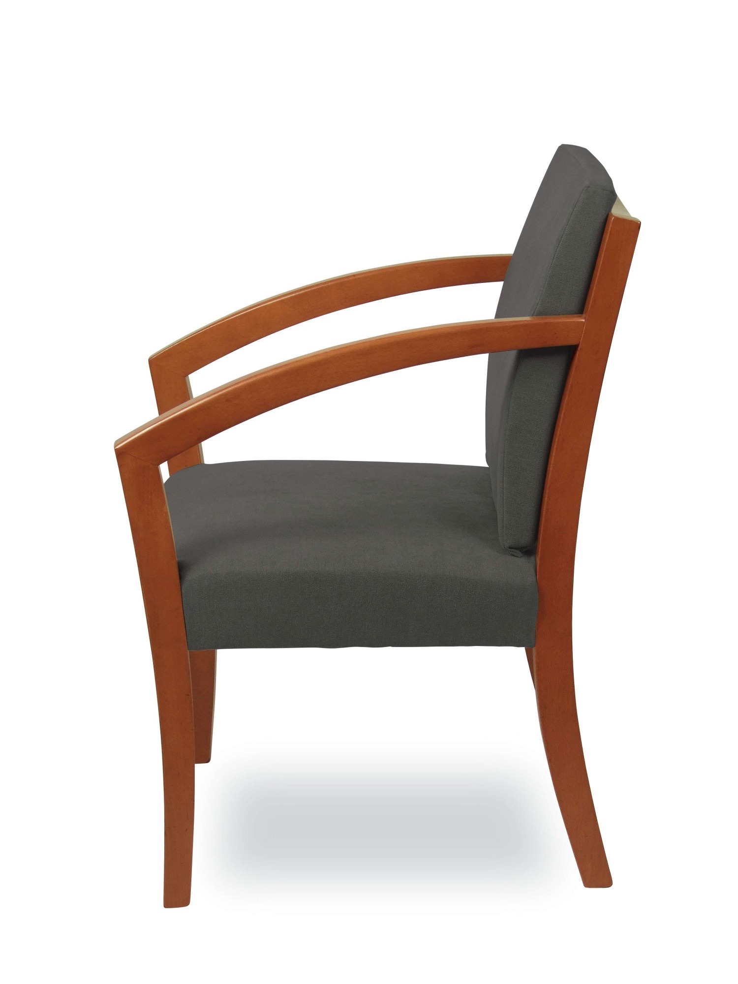 Home affaire Esszimmerstuhl »G98 George Armlehnstuhl, Sessel, in 3 Gestellfarben Made in Italy« () 1 Stk.Extra-confort, Fleckenabweisendes Gewebe, Massivholz
