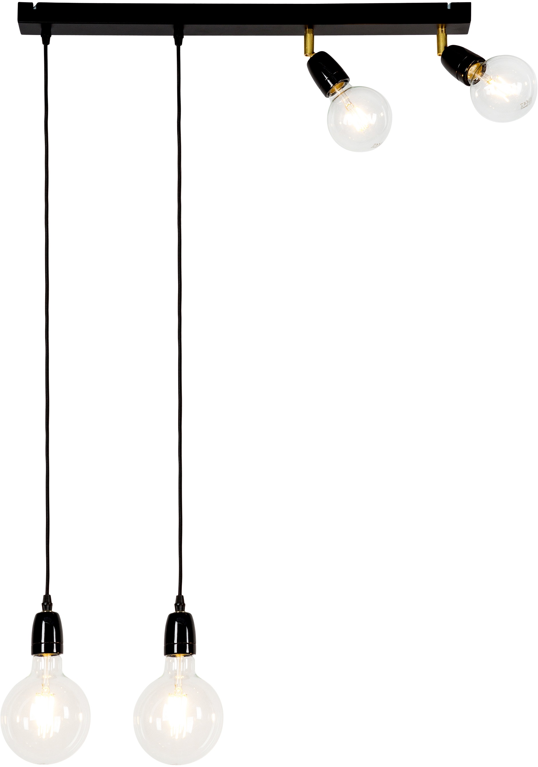 BRITOP LIGHTING Deckenleuchte »Porcia«, 4 flammig, Leuchtmittel E27   ohne günstig online kaufen