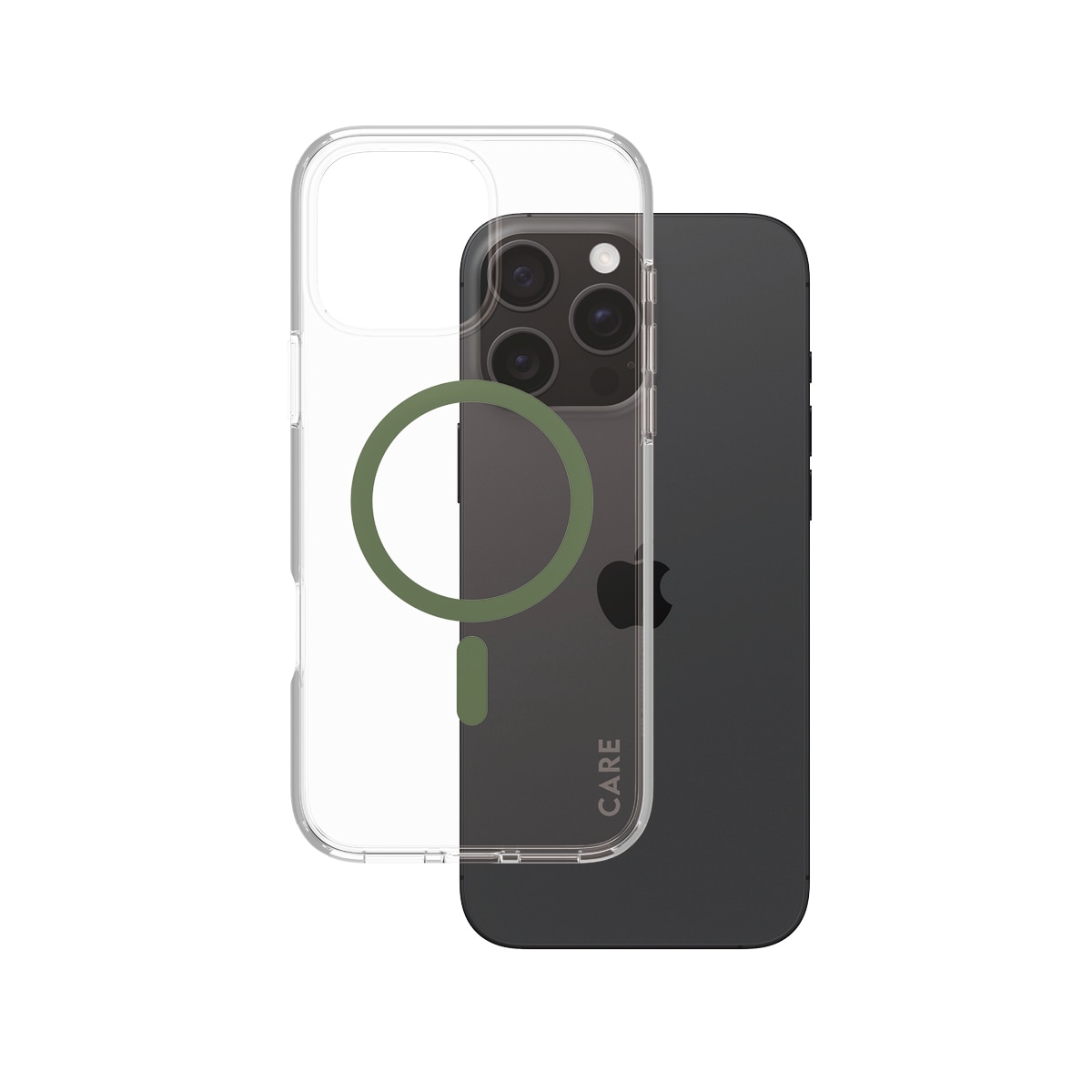 CARE by PanzerGlass Handyhülle »Urban Combat Case für Apple iPhone 16 Pro Max«, Backcover, Schutzhülle, Handyschutzhülle, Case, Schutzcase, stoßfest