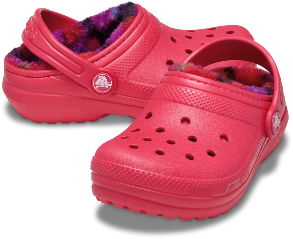 Crocs Hausschuh »Classic Lined Bold Clog T«, Clog, Homeslipper mit Warmfutter