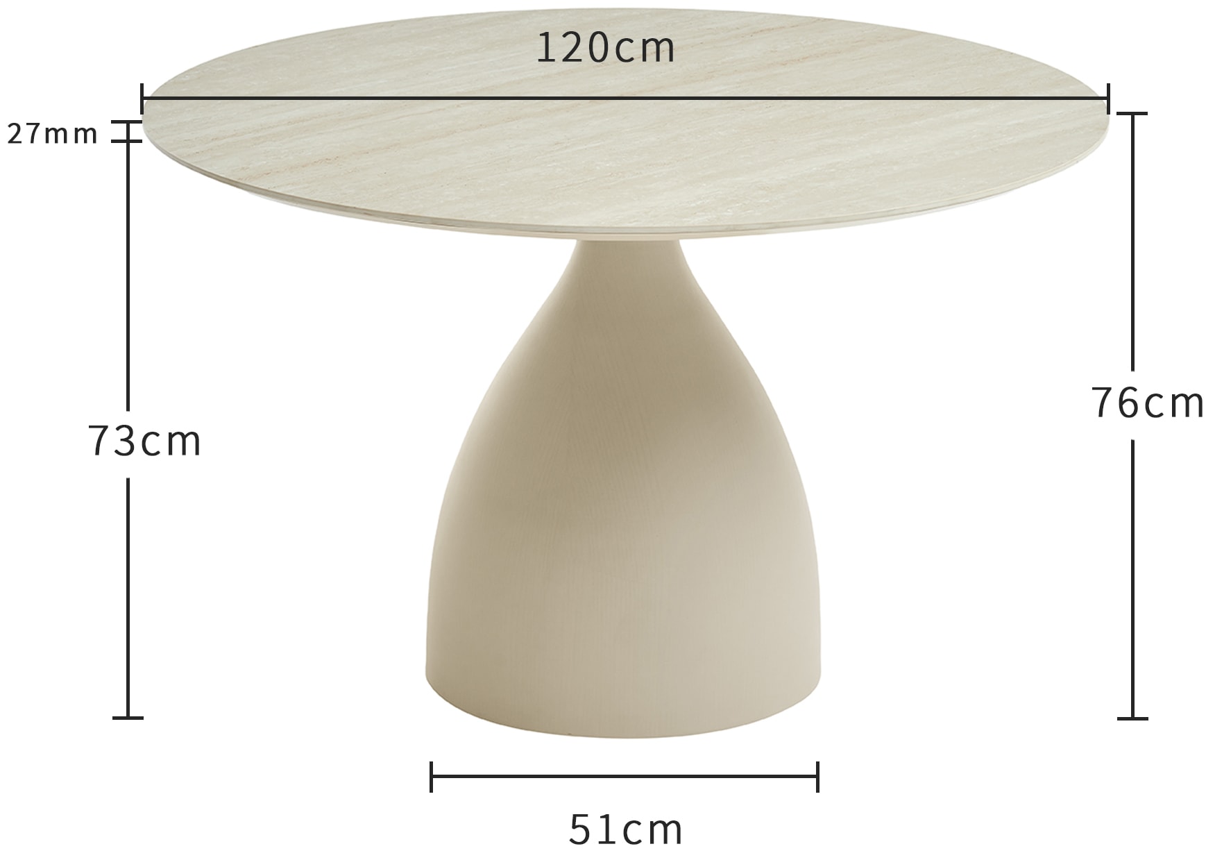 OTTO home Esstisch »Lealux«