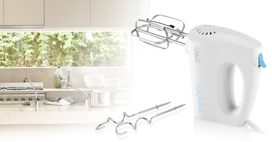 eta Handmixer »Noar ETA004490000«, 250 W, 2xSchneebesen, 2xKnethaken