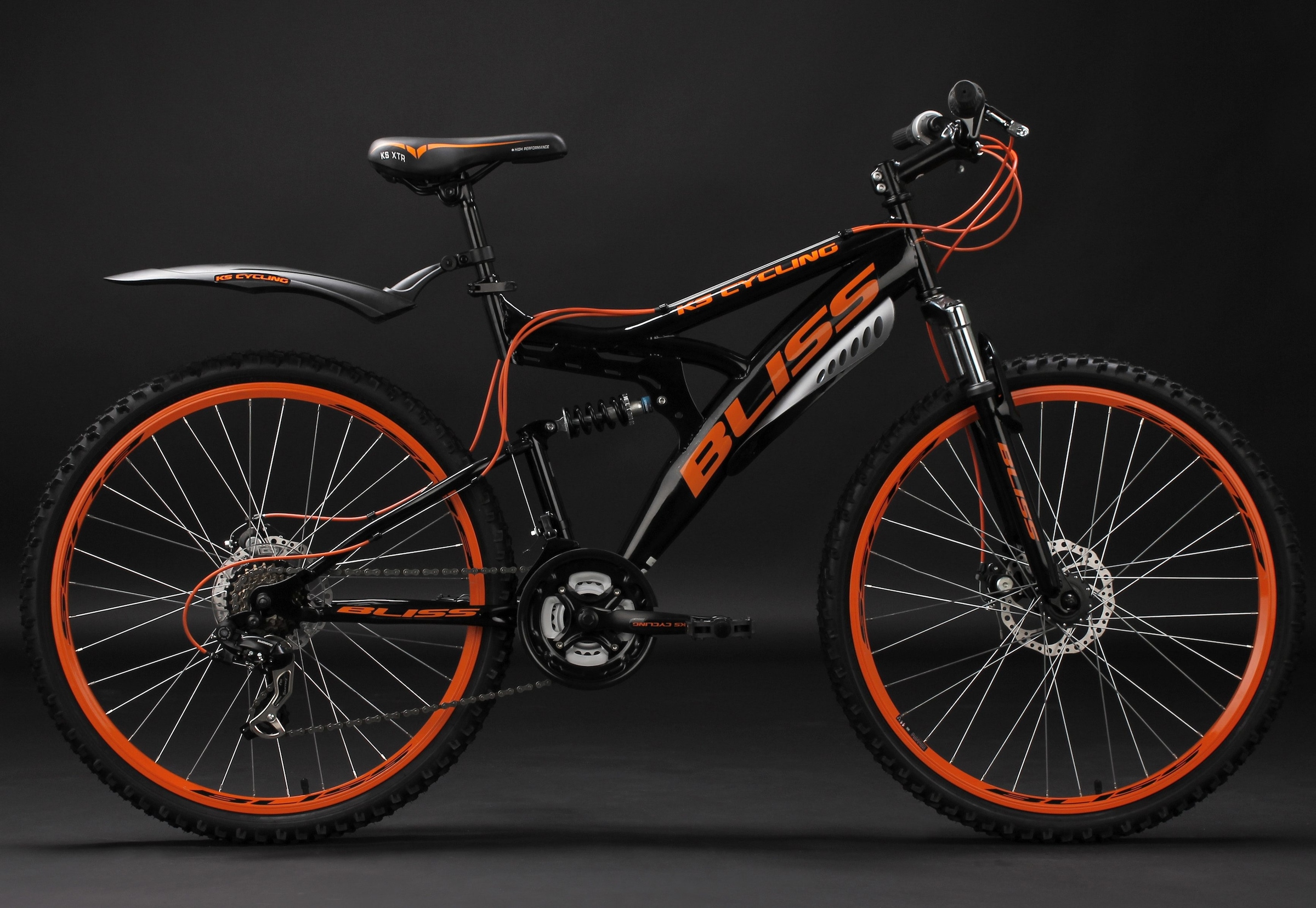 KS Cycling Mountainbike »Bliss«, 21 Gang, Shimano, Tourney Schaltwerk, Kettenschaltung, für Damen und Herren, Kettenschaltung
