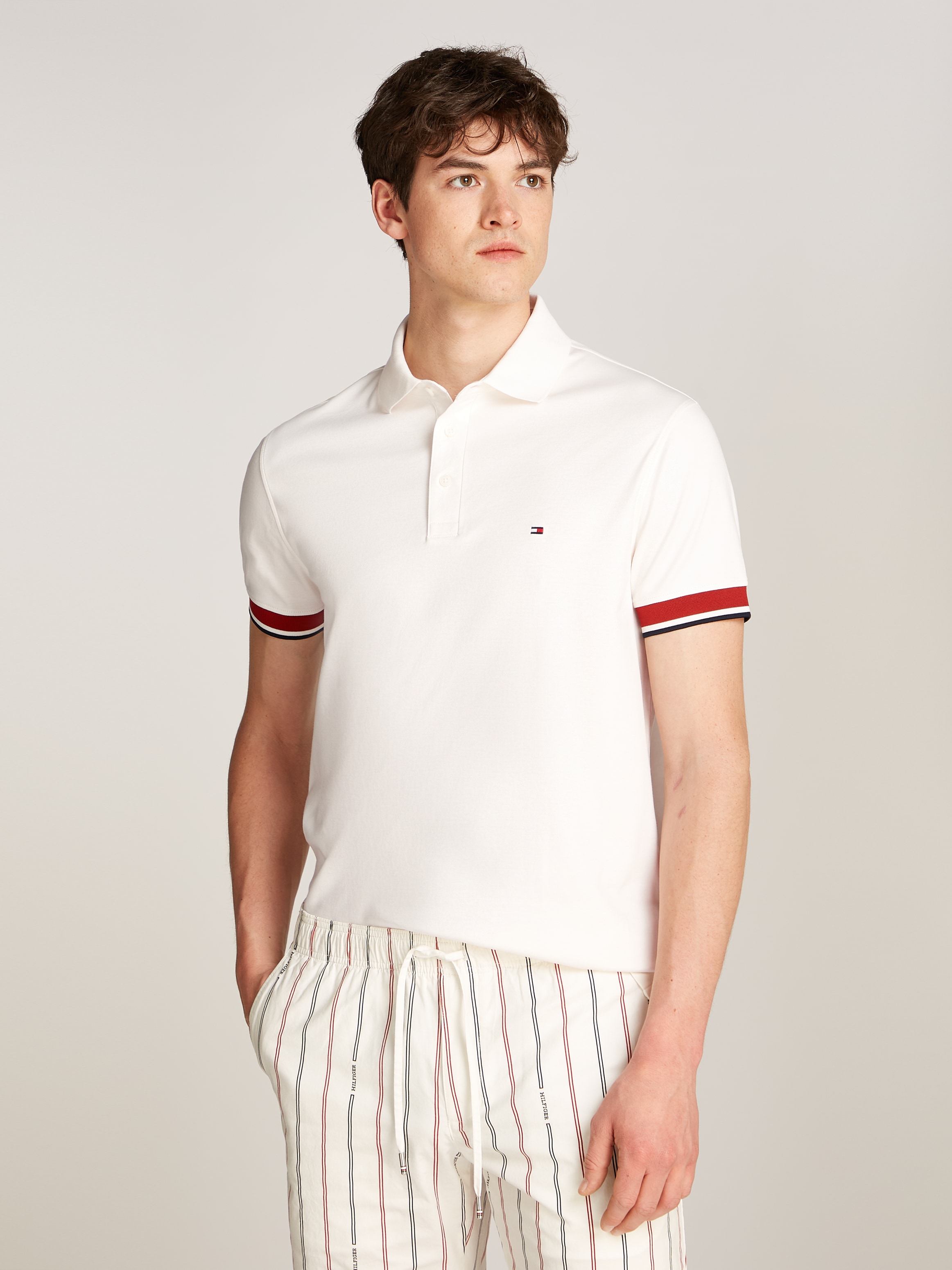 Tommy Hilfiger Poloshirt »INTERLOCK SLEEVE DETAIL REG POLO« online 