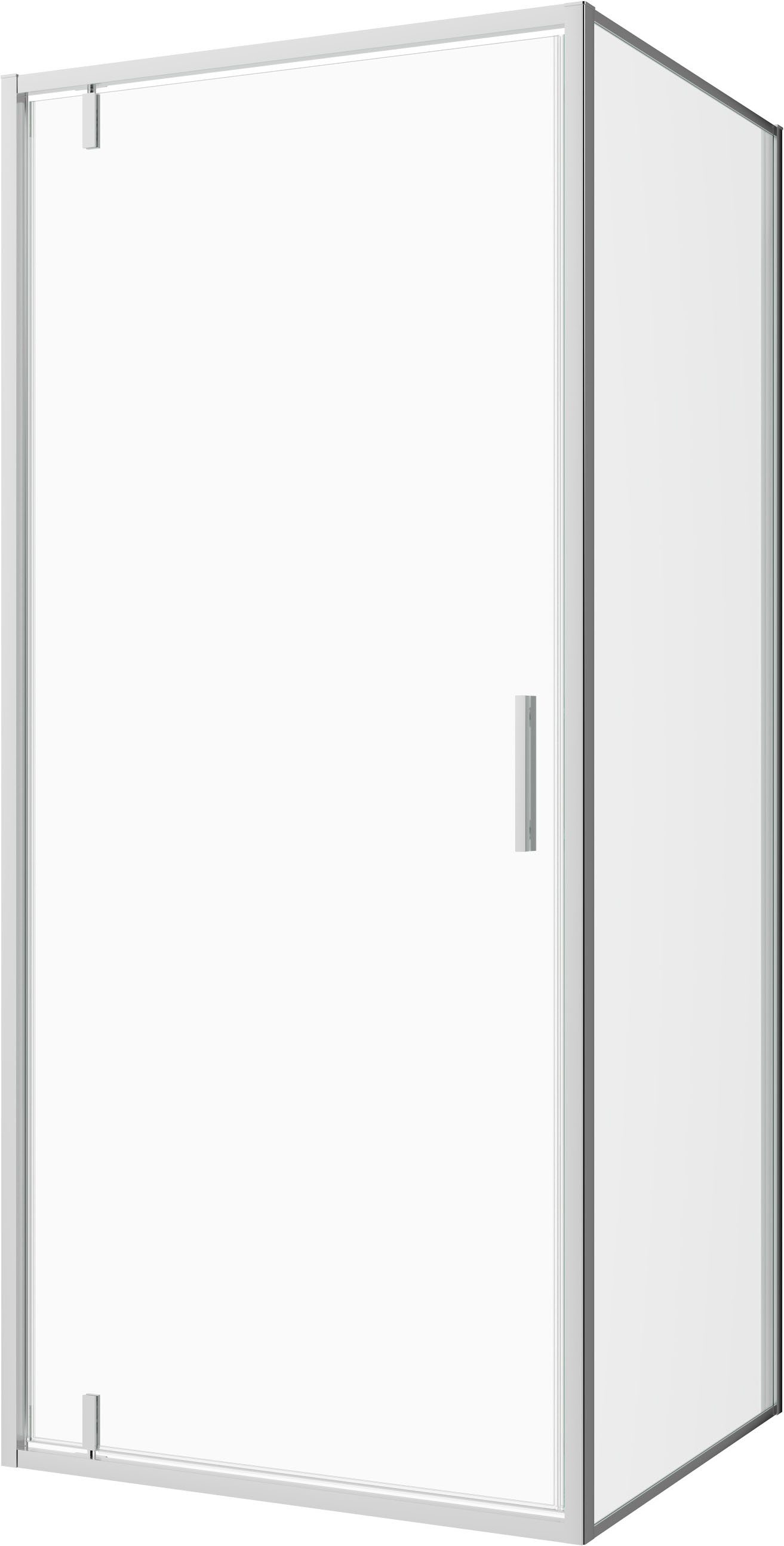 Sanotechnik Dusch-Schwingtür »Sanotechnik SlimLine Schwenktür chrom« Easy Clean Beschichtung