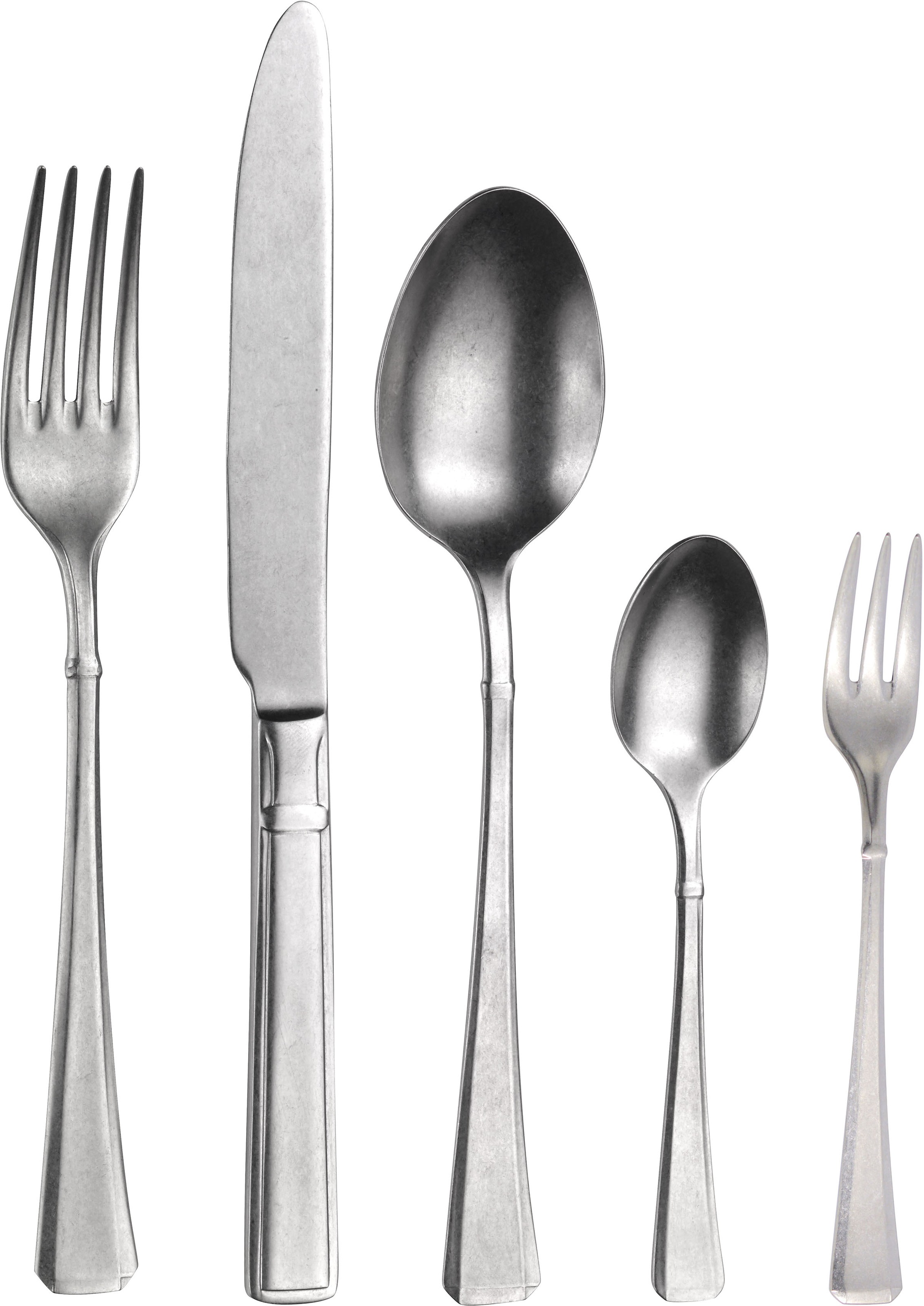 PINTINOX Besteck-Set »Leonardo Stone Washed« Optik stonewashed günstig online kaufen