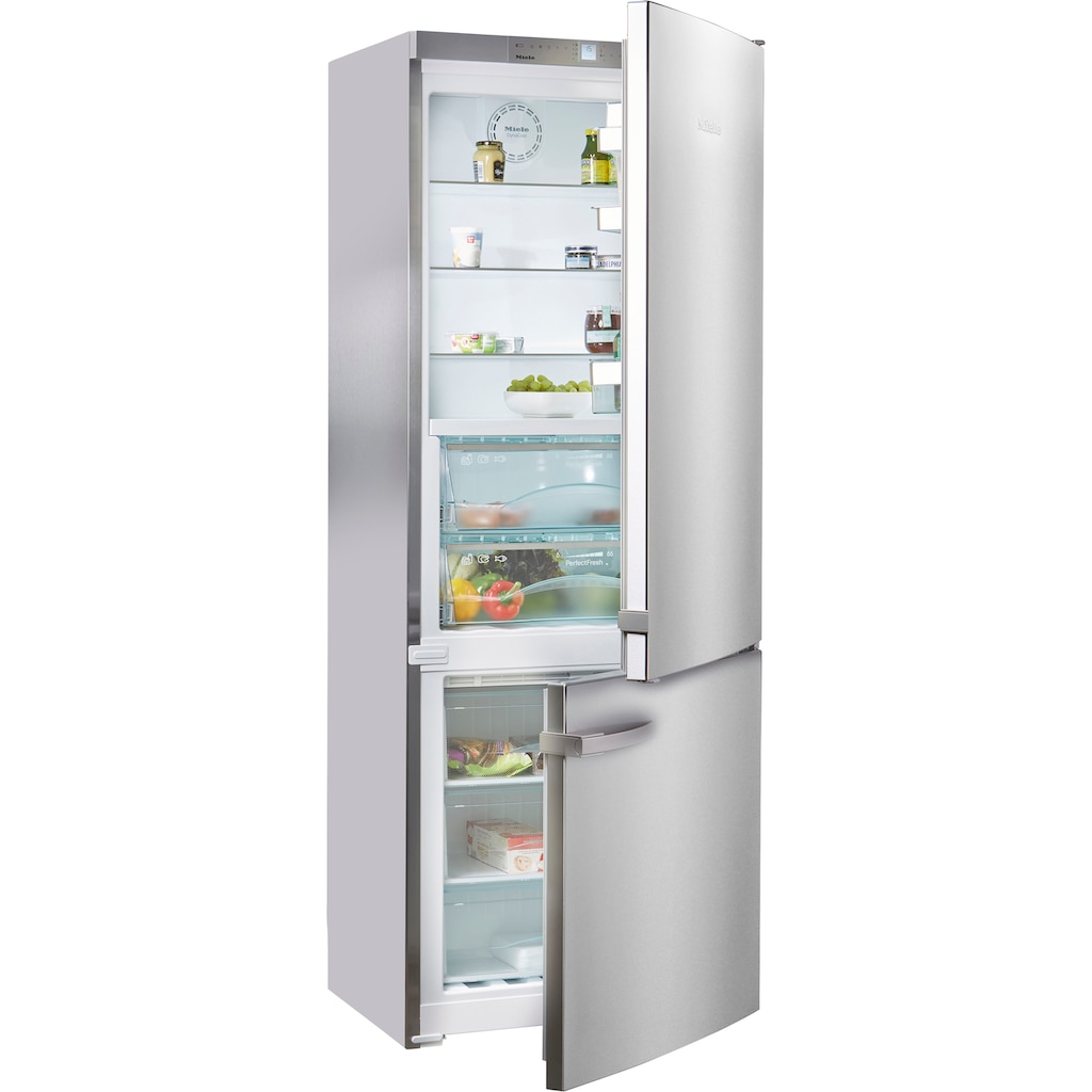 Miele Kühl-/Gefrierkombination »KFN 16947 D ed/cs«, KFN 16947 D ed/cs, 202 cm hoch, 75 cm breit