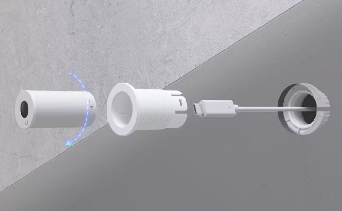 UbiQuiti Überwachungskamera »UVC AI Theta Nano«, Außenbereich-Innenbereich