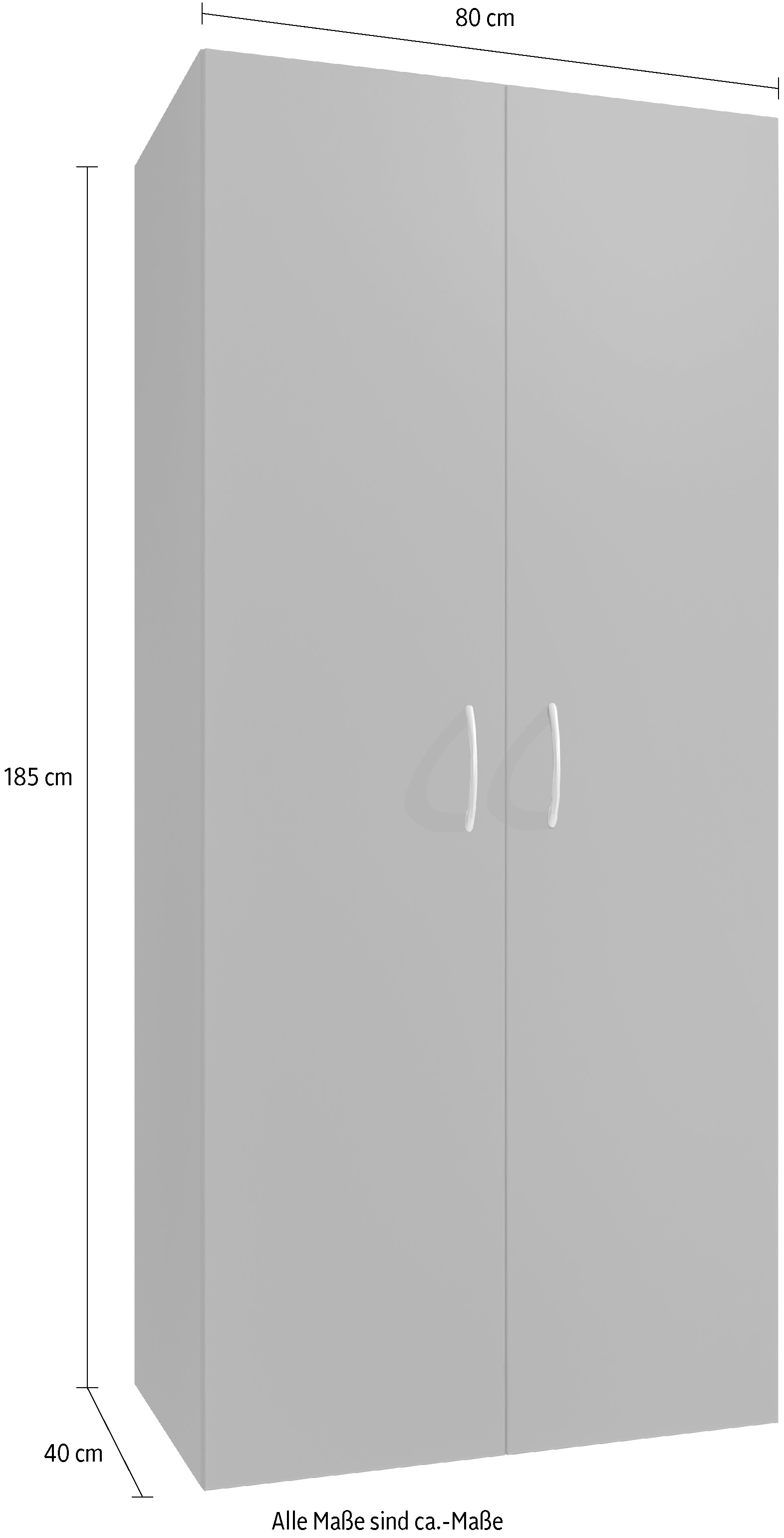Wimex Kleiderschrank »Multiraumkonzept der Schrank für dein Zuhause«, (kombinierbares Schranksystem mit vielen Serienmodellen), Schlafzimmerschrank Garderobe Bestseller Otto´s Choice