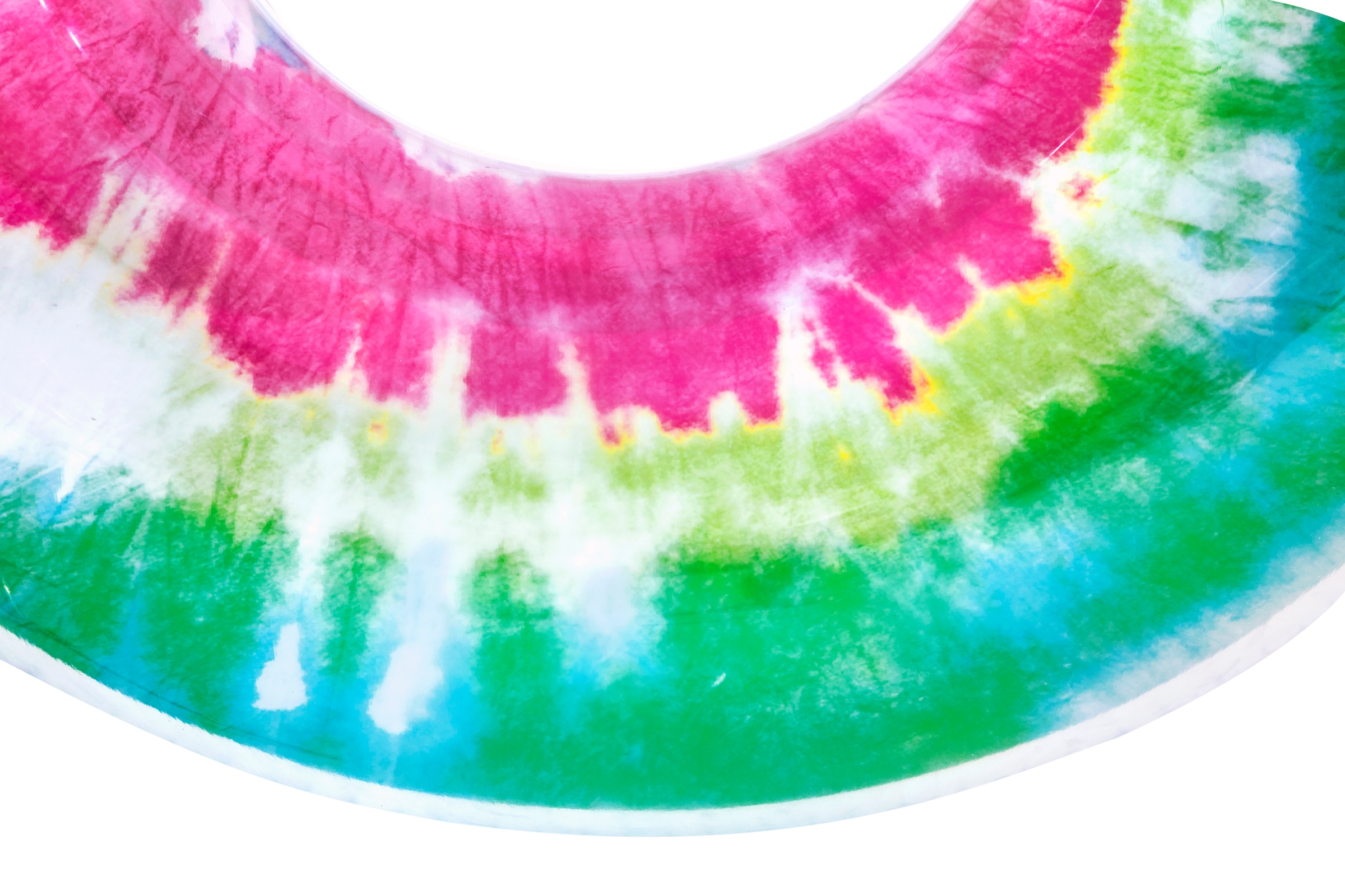 Bestway Schwimmring »Tie Dye«, max. Belastbarkeit 90 kg, mit Kopfstütze und Haltegriffen