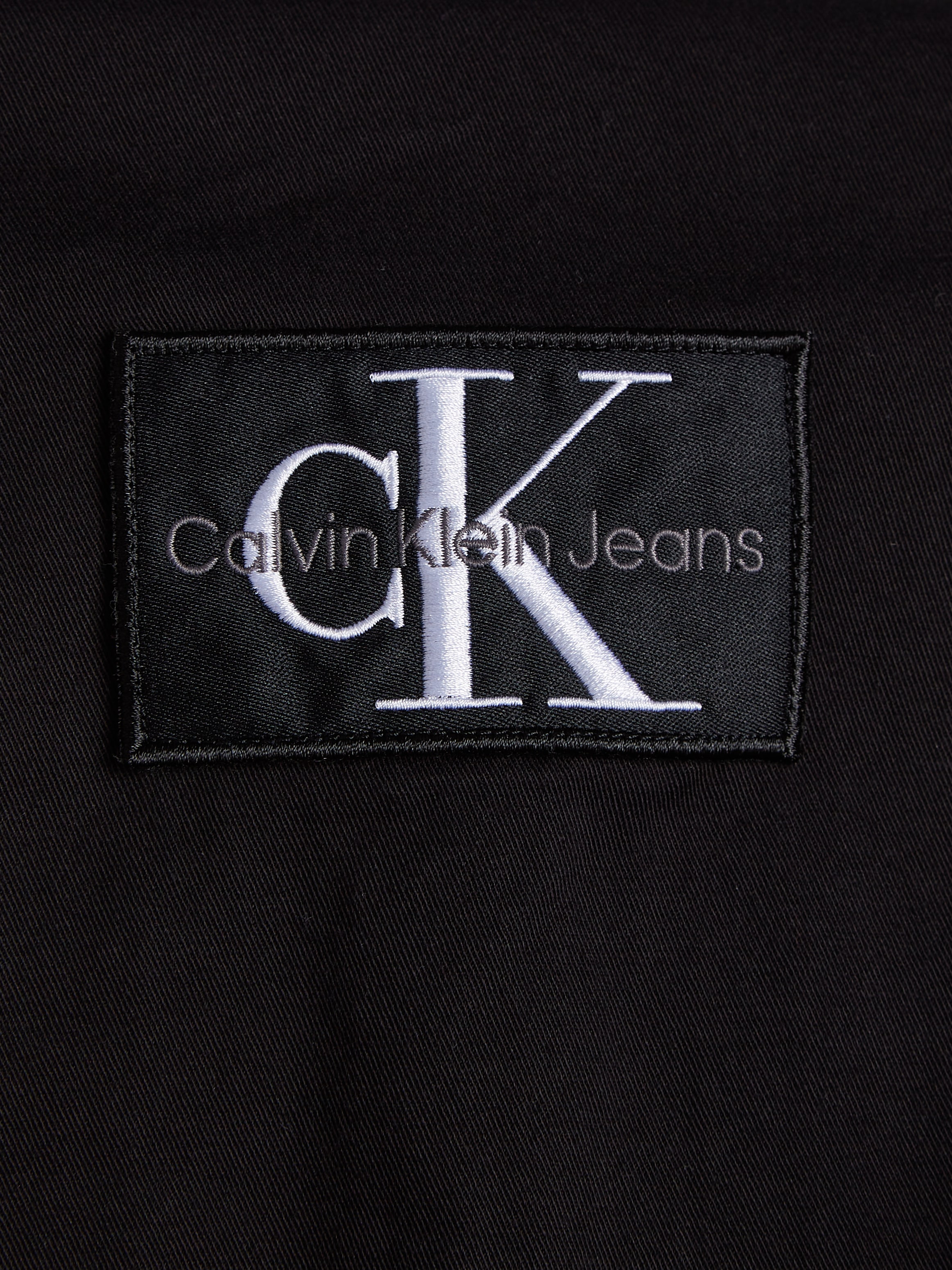 Calvin Klein Jeans Langarmhemd »MONOLOGO BADGE SHIRT«