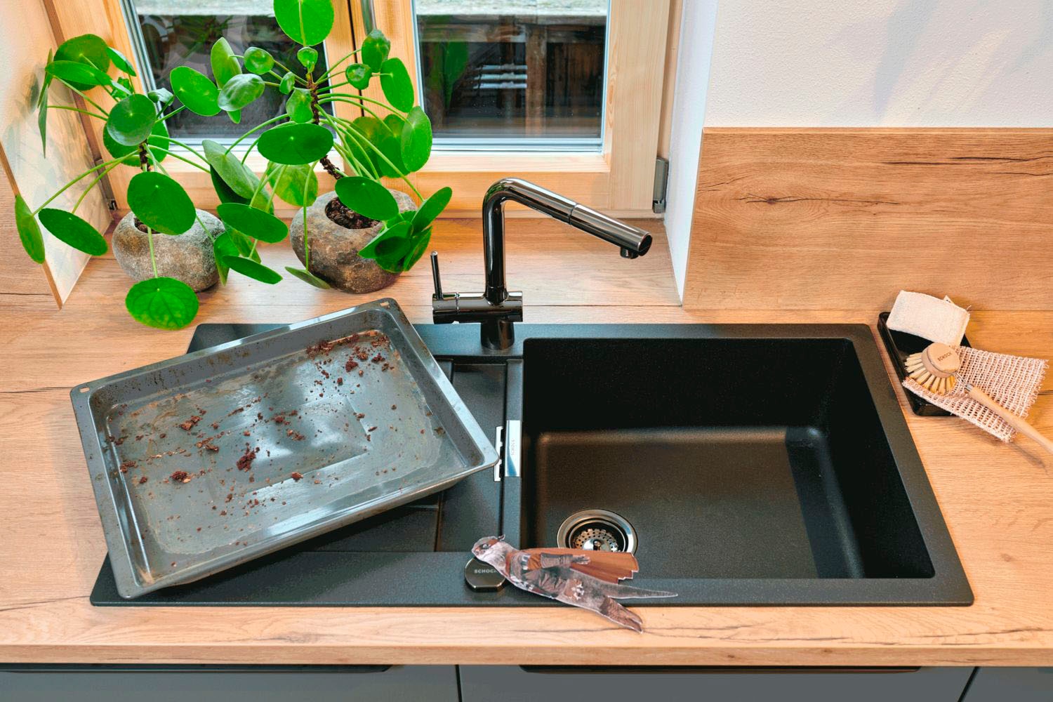 Schock Küchenarmatur »LAIOS SB« ausziehbar, Rückflussverhinderer, Flüsterperlator, Schwenkbereich 360°