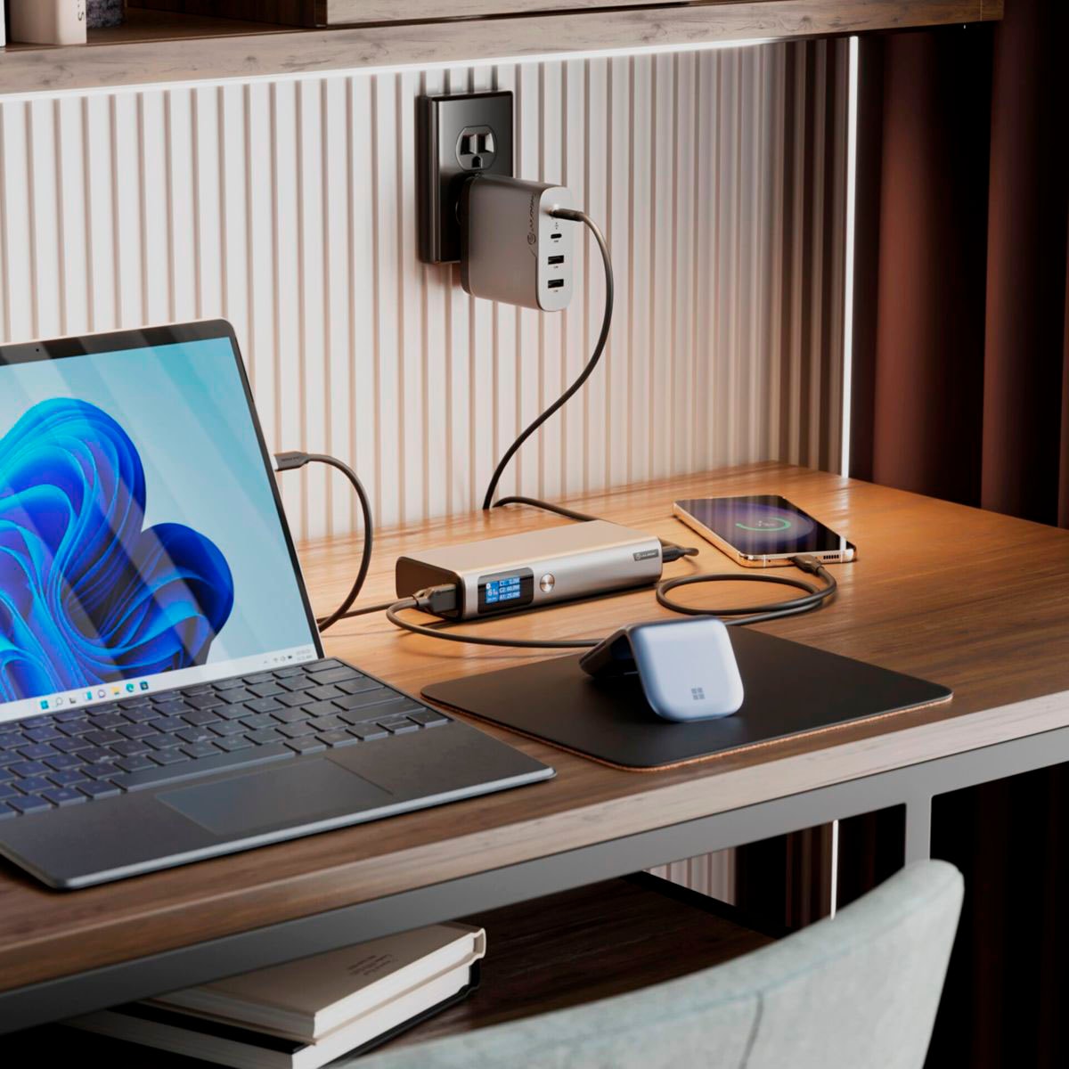 ALOGIC Powerbank »Ruck«, Ark Powerbank 27.000 mAh with 140W USB-C Charging, 20000 mAh