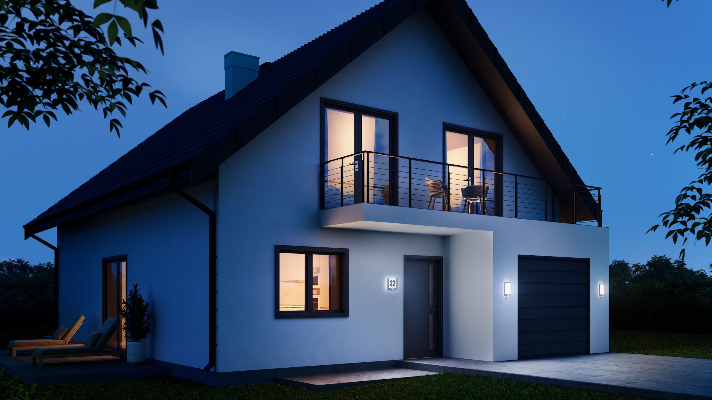 steinel Außen-Wandleuchte »L 240 S«, 1 flammig, Leuchtmittel LED-Board | LED fest integriert