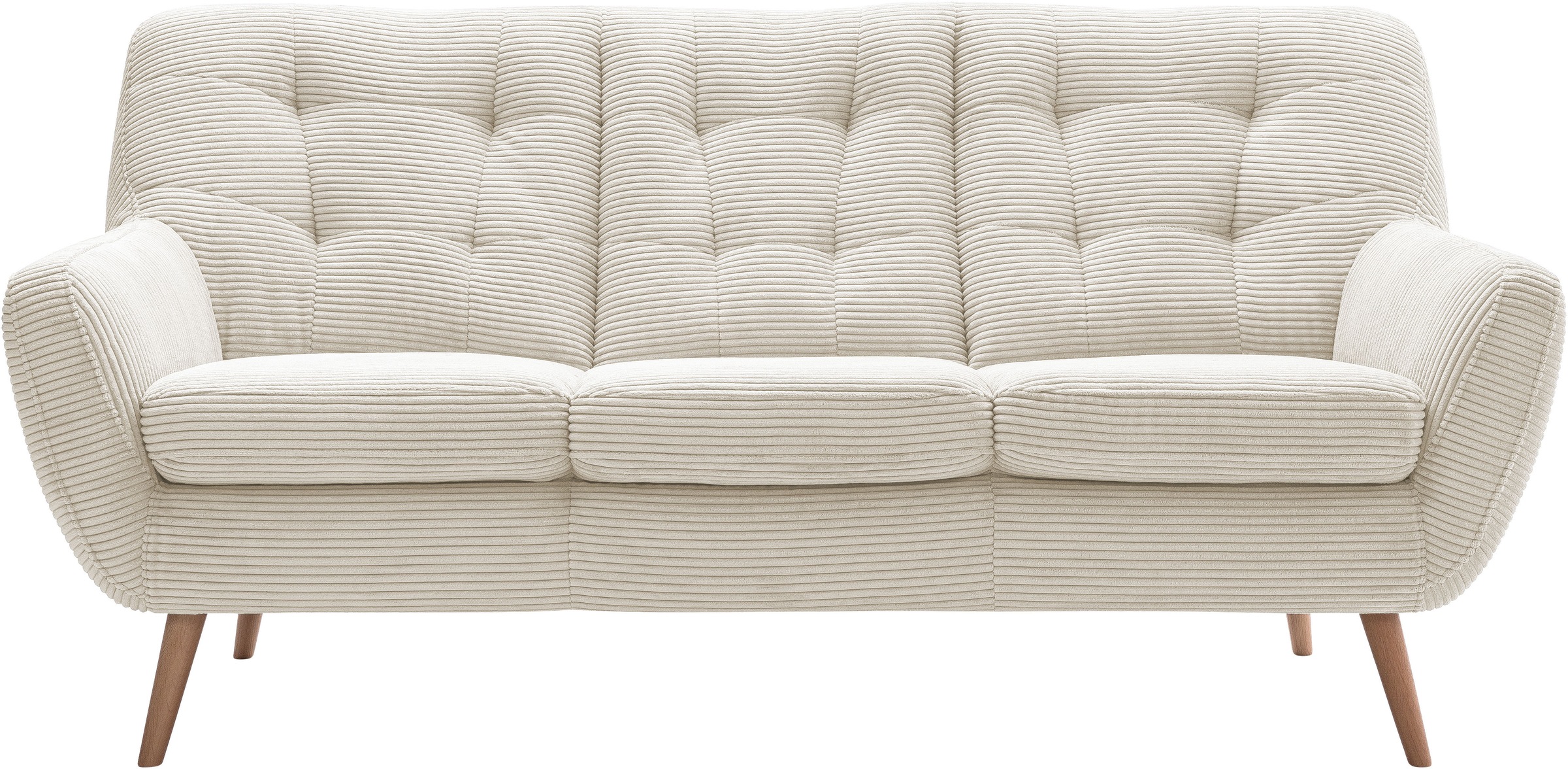 exxpo - sofa fashion 3-Sitzer »Scandi, bequem, aufwendige Rückenpolsterung günstig online kaufen