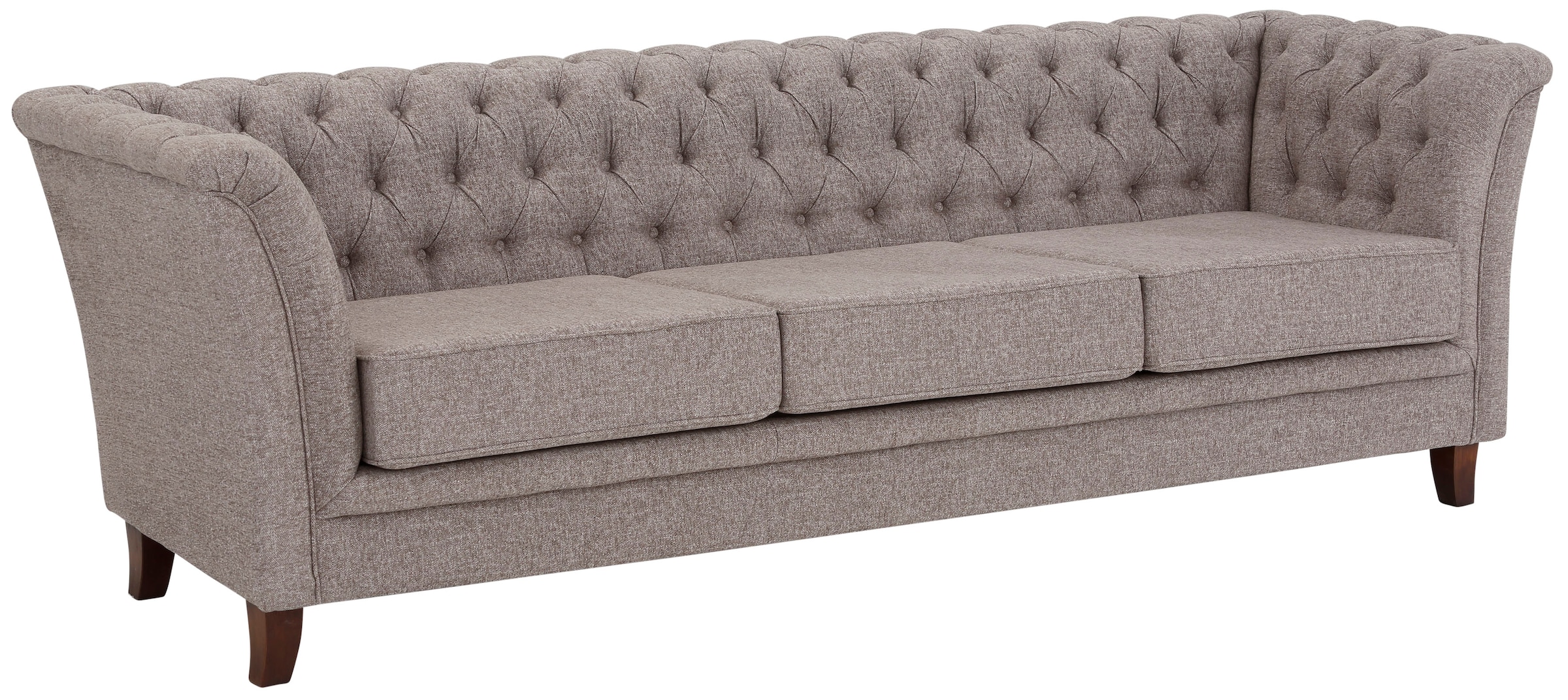 Home affaire Chesterfield-Sofa »Dover«, aufwändige Knopfheftung in Chesterfield-Optik