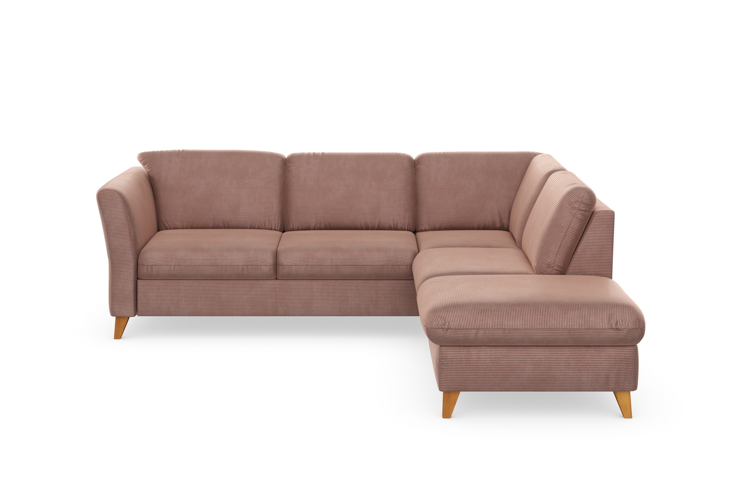 Home affaire Ecksofa »Trelleborg L-Form« wahlweise mit Bettfunktion und Bettkasten, inkl. Federkern-Polsterung