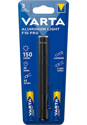 VARTA Taschenlampe »Aluminium Light F10 Pro«, (1 St.) kaufen
