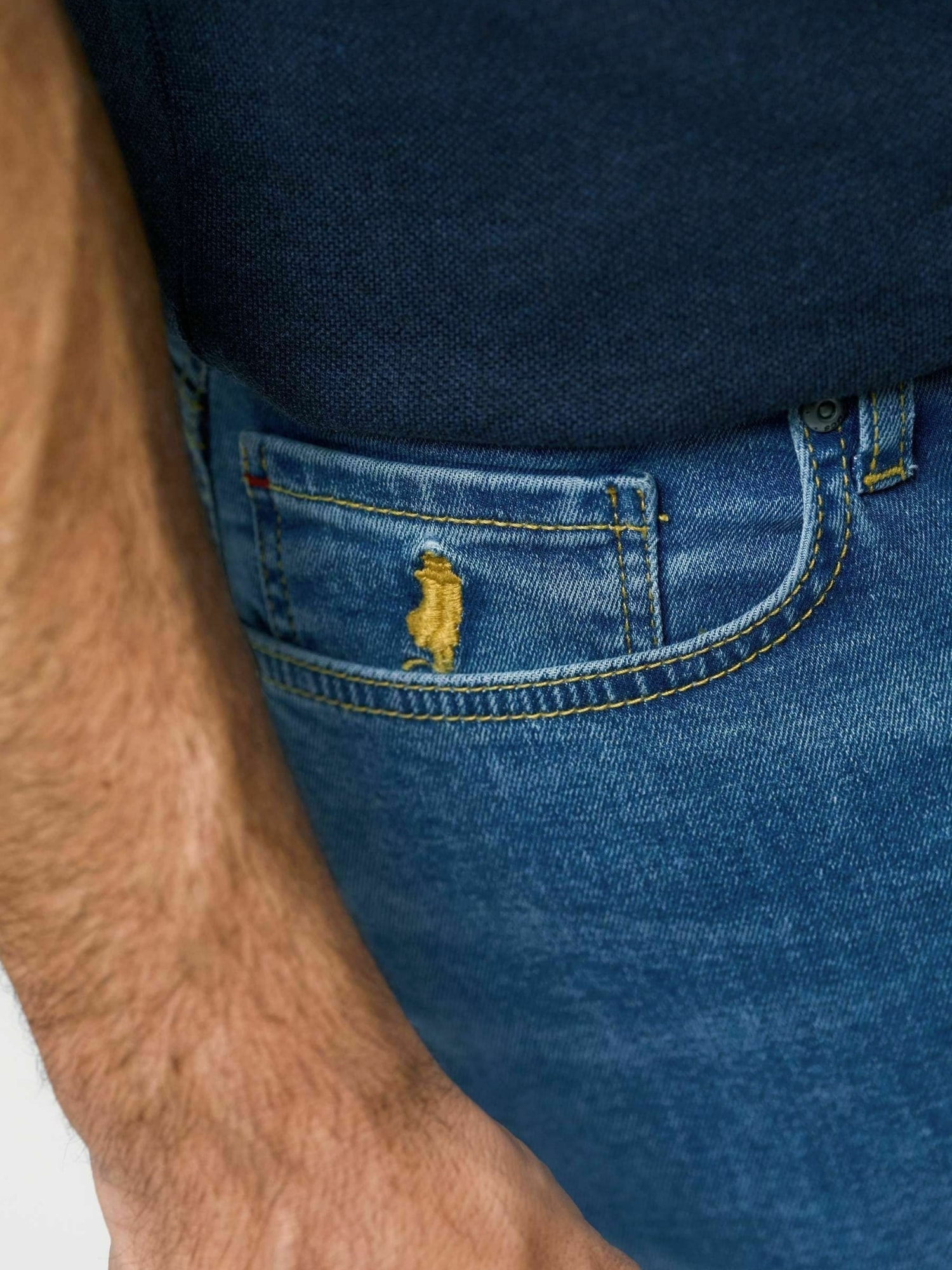 MCS Regular-fit-Jeans »MCS Jeans Rain Jeans«