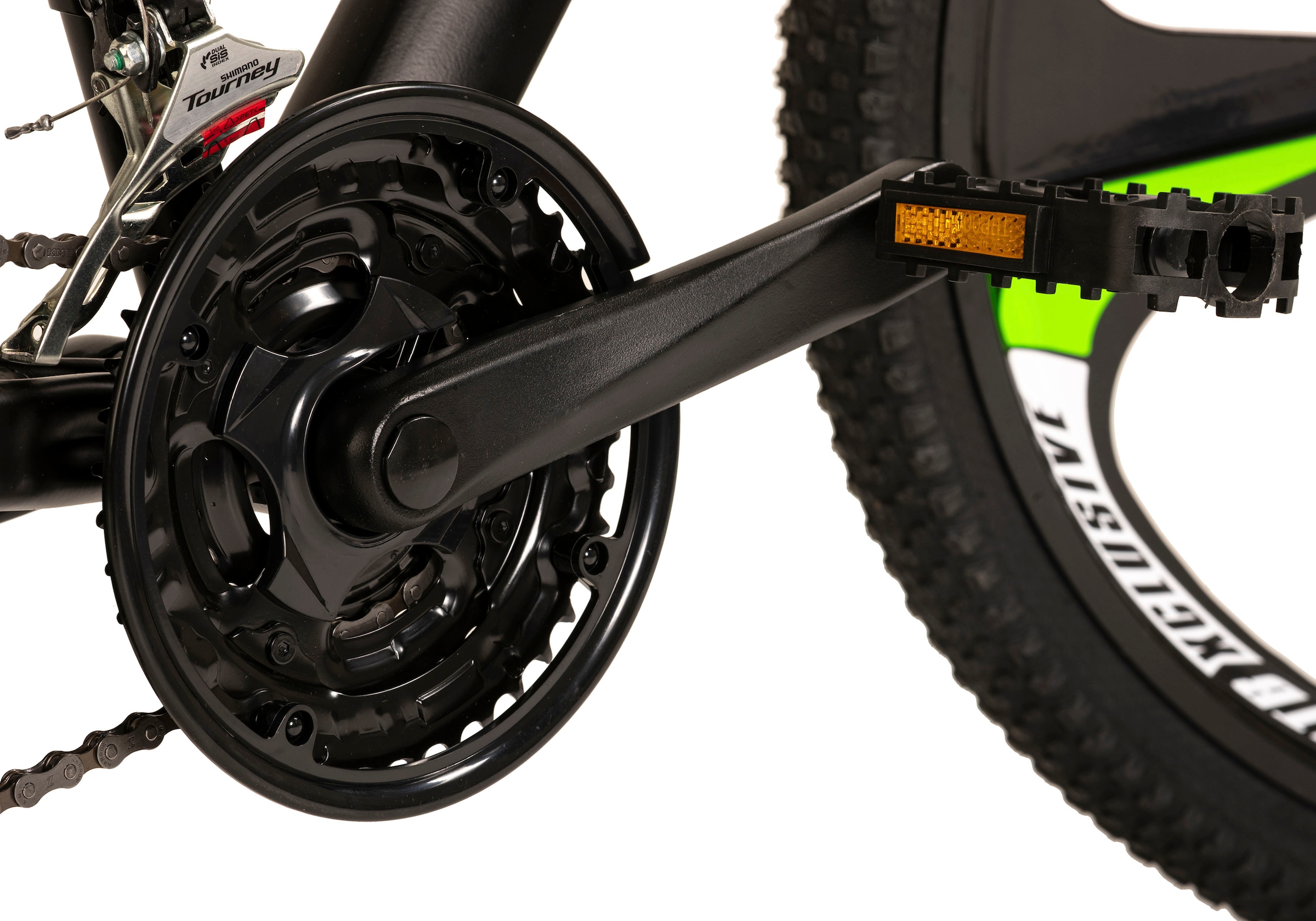WYLD Mountainbike »Mountainbike Hardtail 29'' Sharp Schwarz-Grün 21 Gänge«, 21 Gang, Kettenschaltung