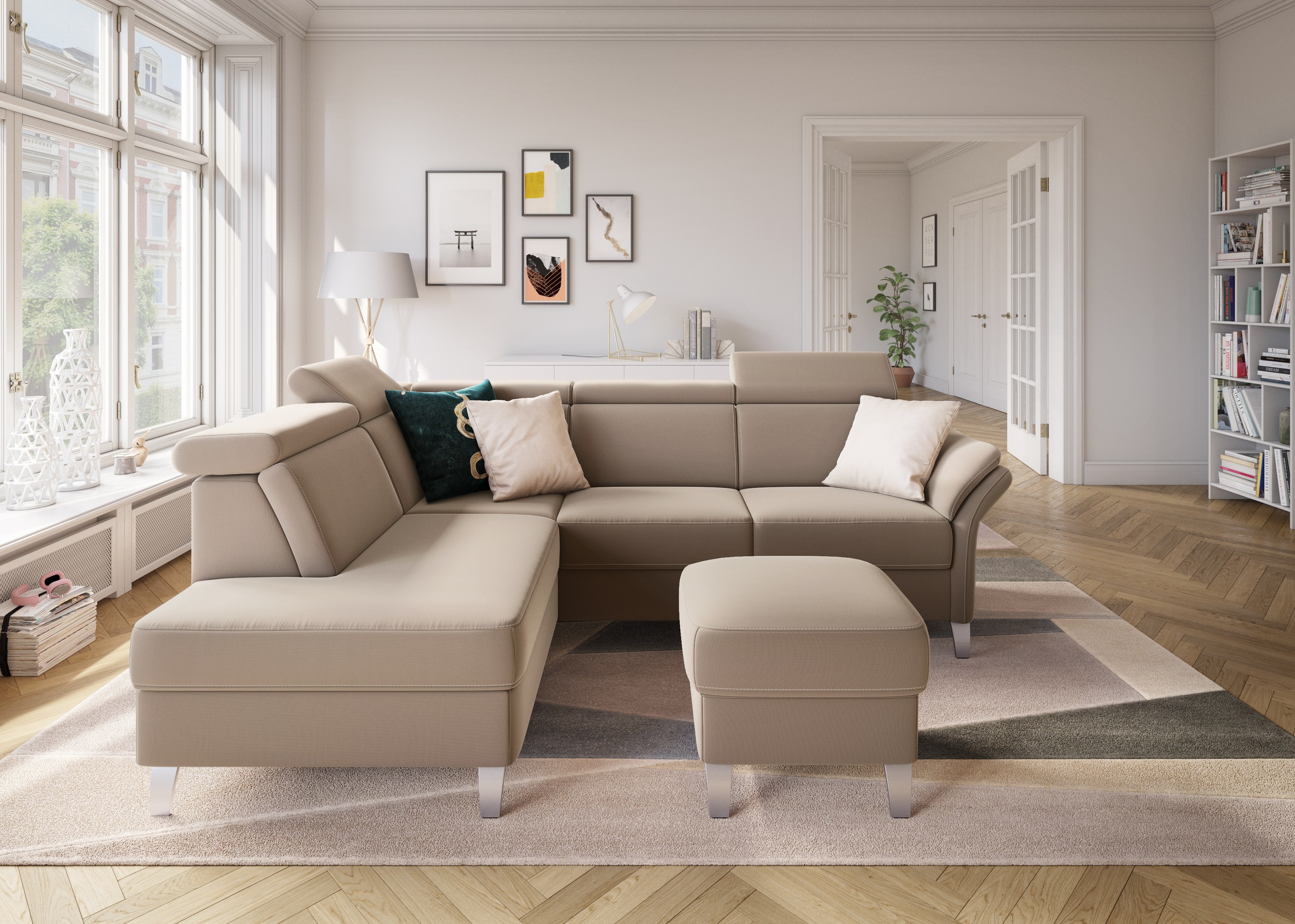 sit&more Hocker »Vincenzo«