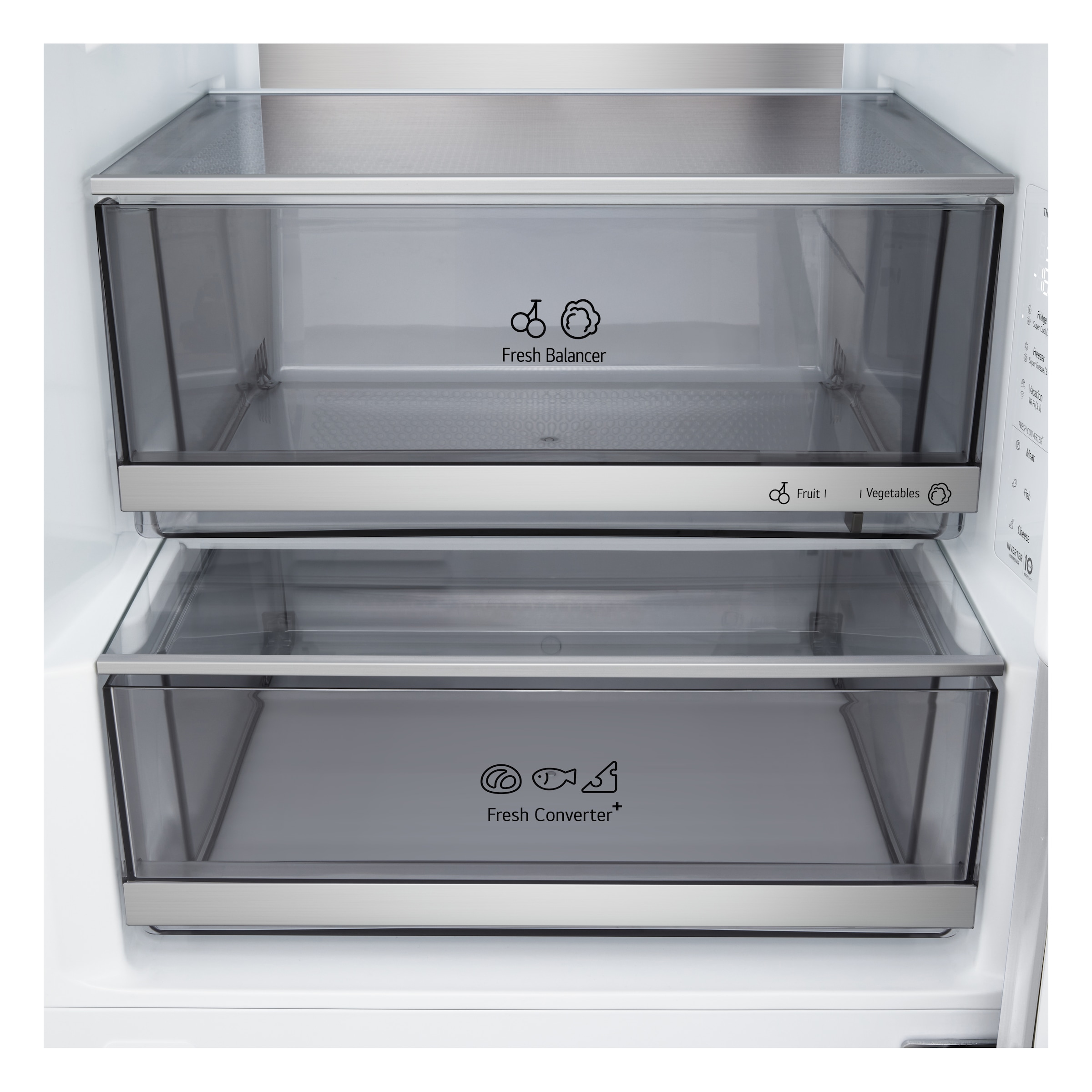 LG Kühl-/Gefrierkombination »GBBS726ASW« 203 cm hoch 59,5 cm breit 0 Grad Zone und Total NoFrost