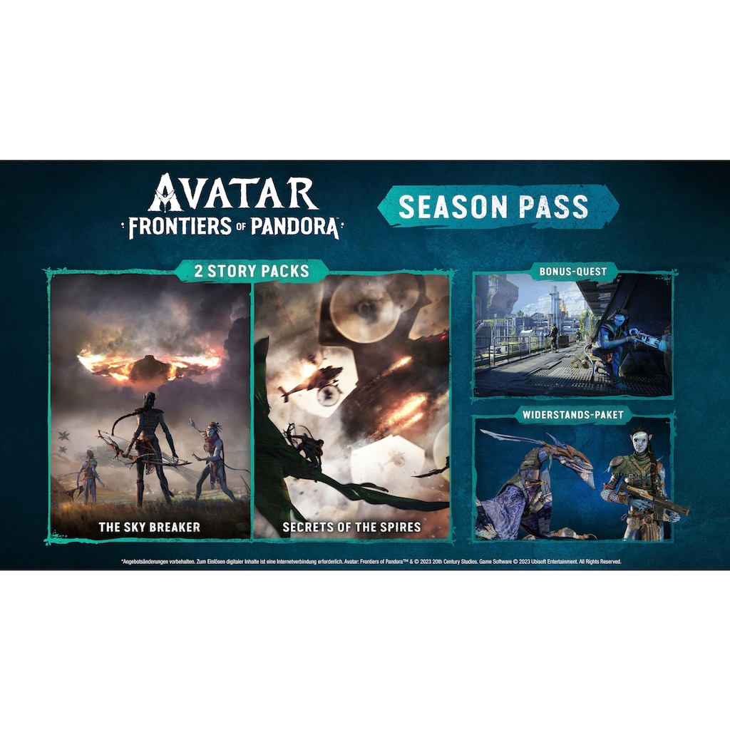 UBISOFT Spielesoftware »Avatar: Frontiers of Pandora Gold Edition«, PlayStation 5