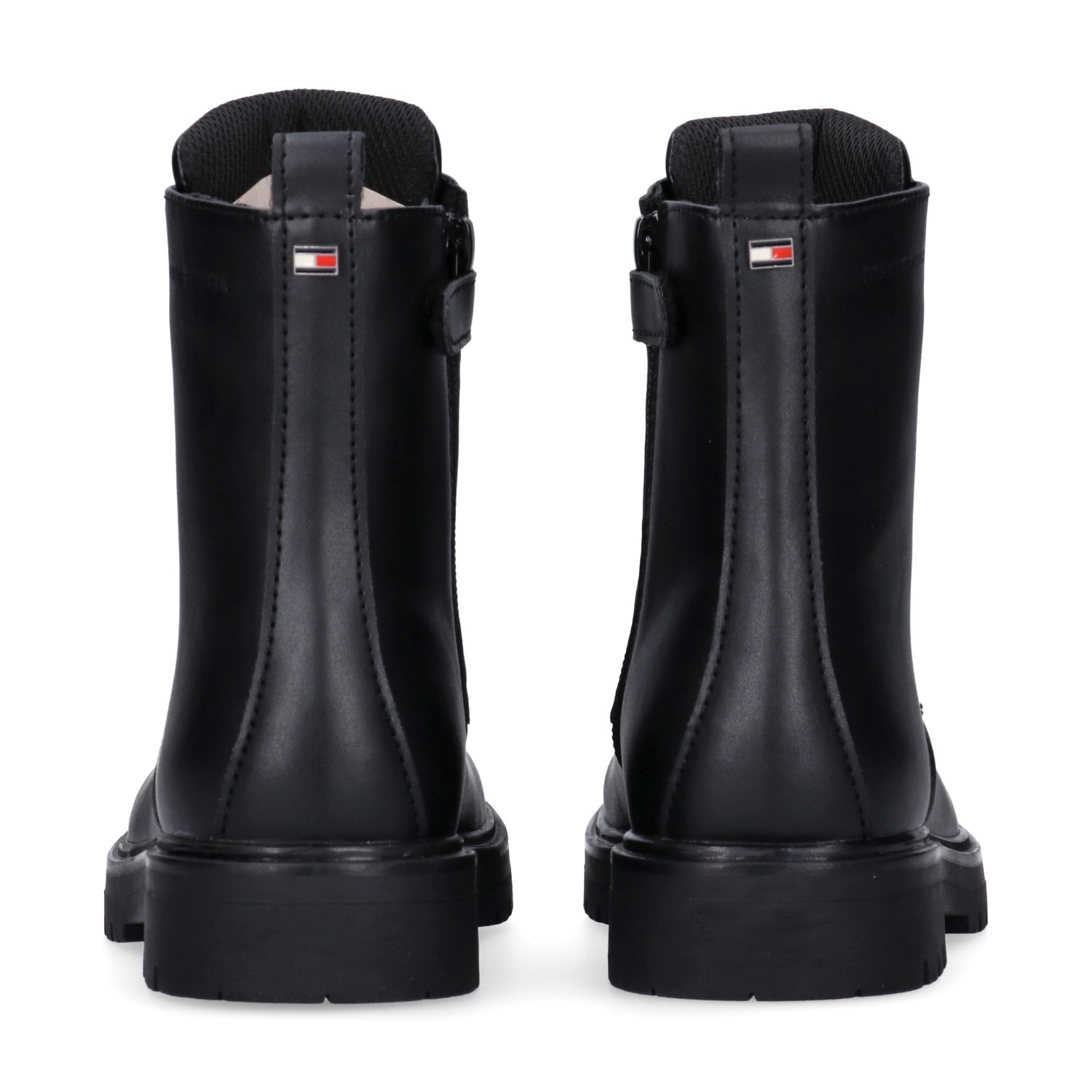 Tommy Hilfiger Schnürboots, Biker Boots, Winterboots mit Blockabsatz