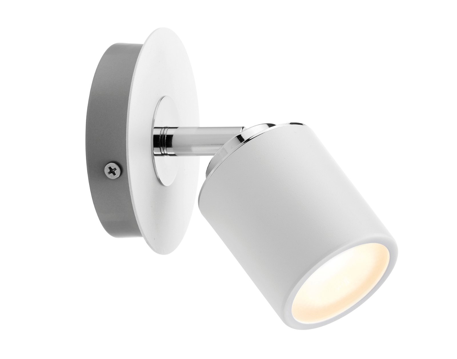 Paulmann Deckenleuchte »Spotlight Tube IP44 max. 1x10W Weiß/Chrom 230V Metall«, 1 flammig, Leuchtmittel GU10 | ohne Leuchtmittel, GU10