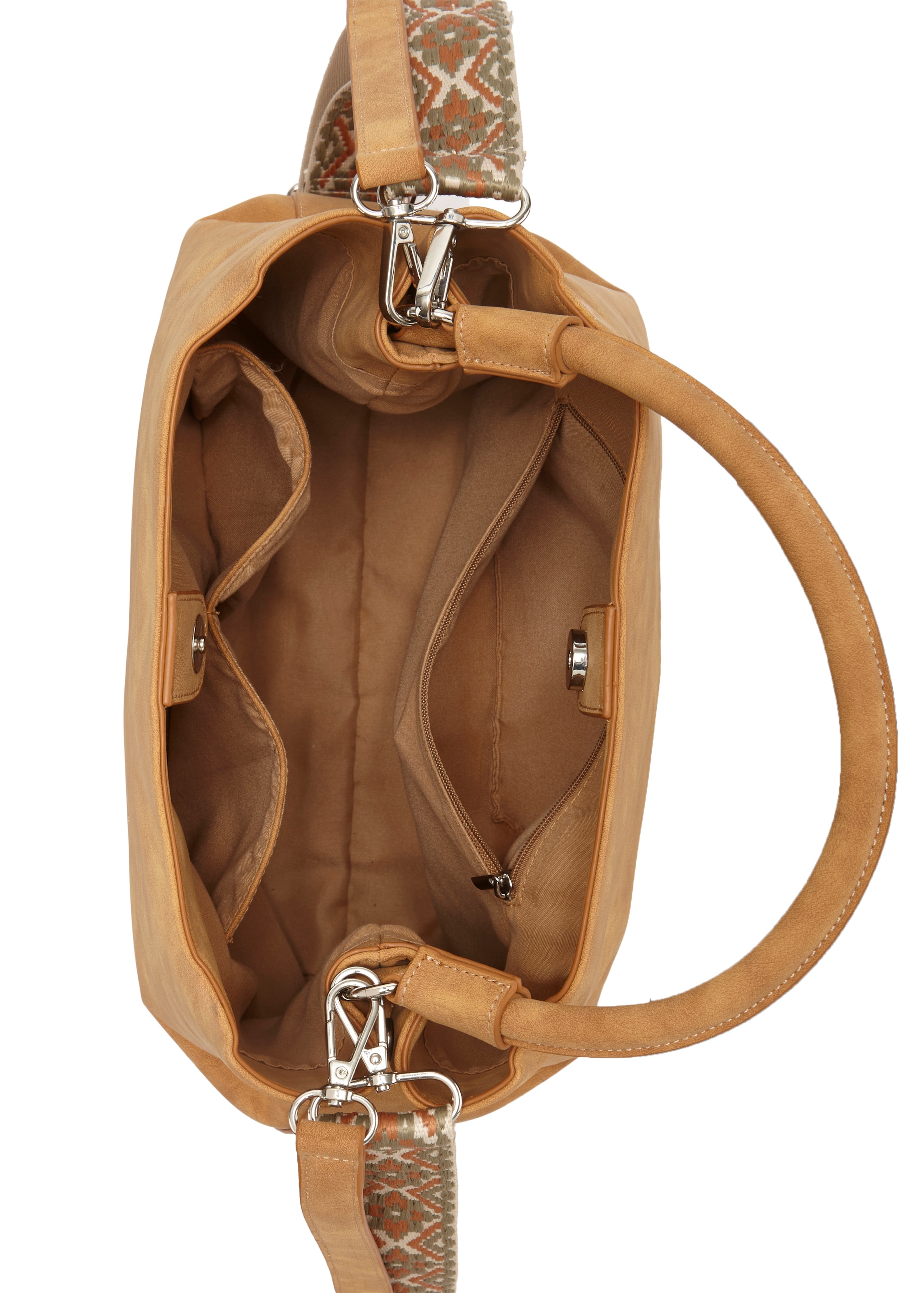 Vivance Handtasche »Umhängetasche«, Schultertasche, Henkeltasche im Western-Look, Crossbody Bag VEGAN