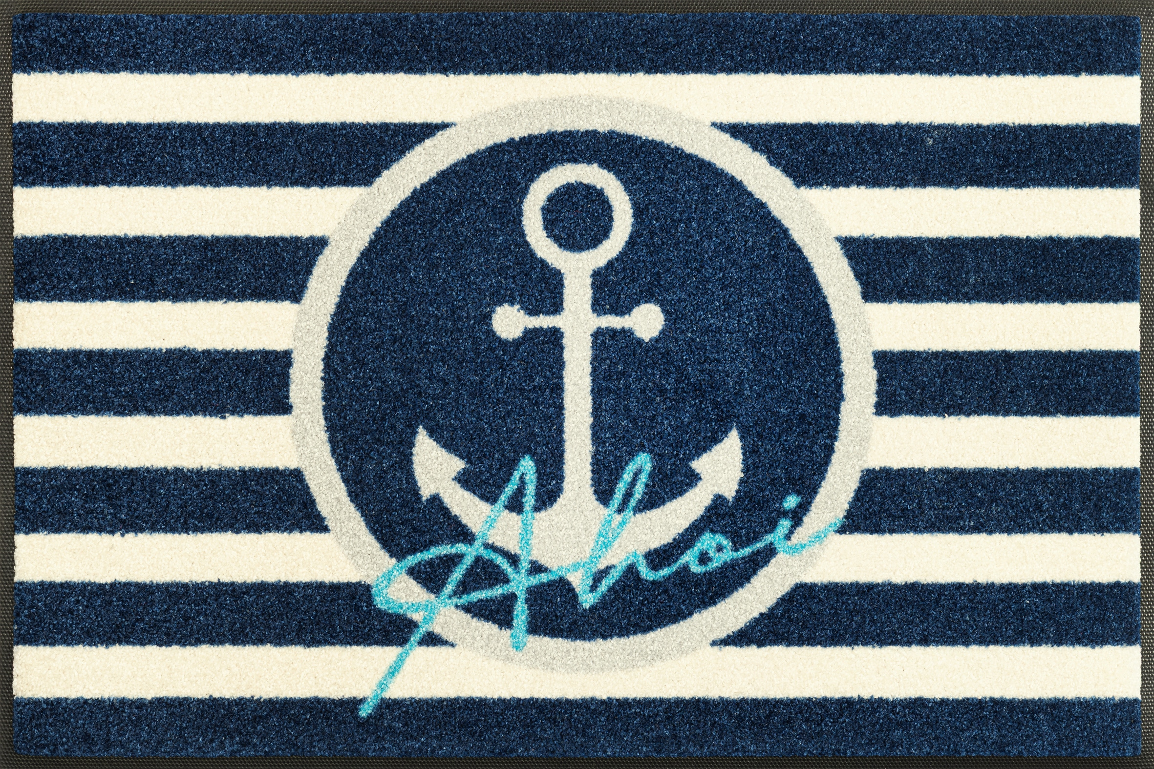 wash+dry by Kleen-Tex Fußmatte »Anchor Port« rechteckig 7 mm Höhe