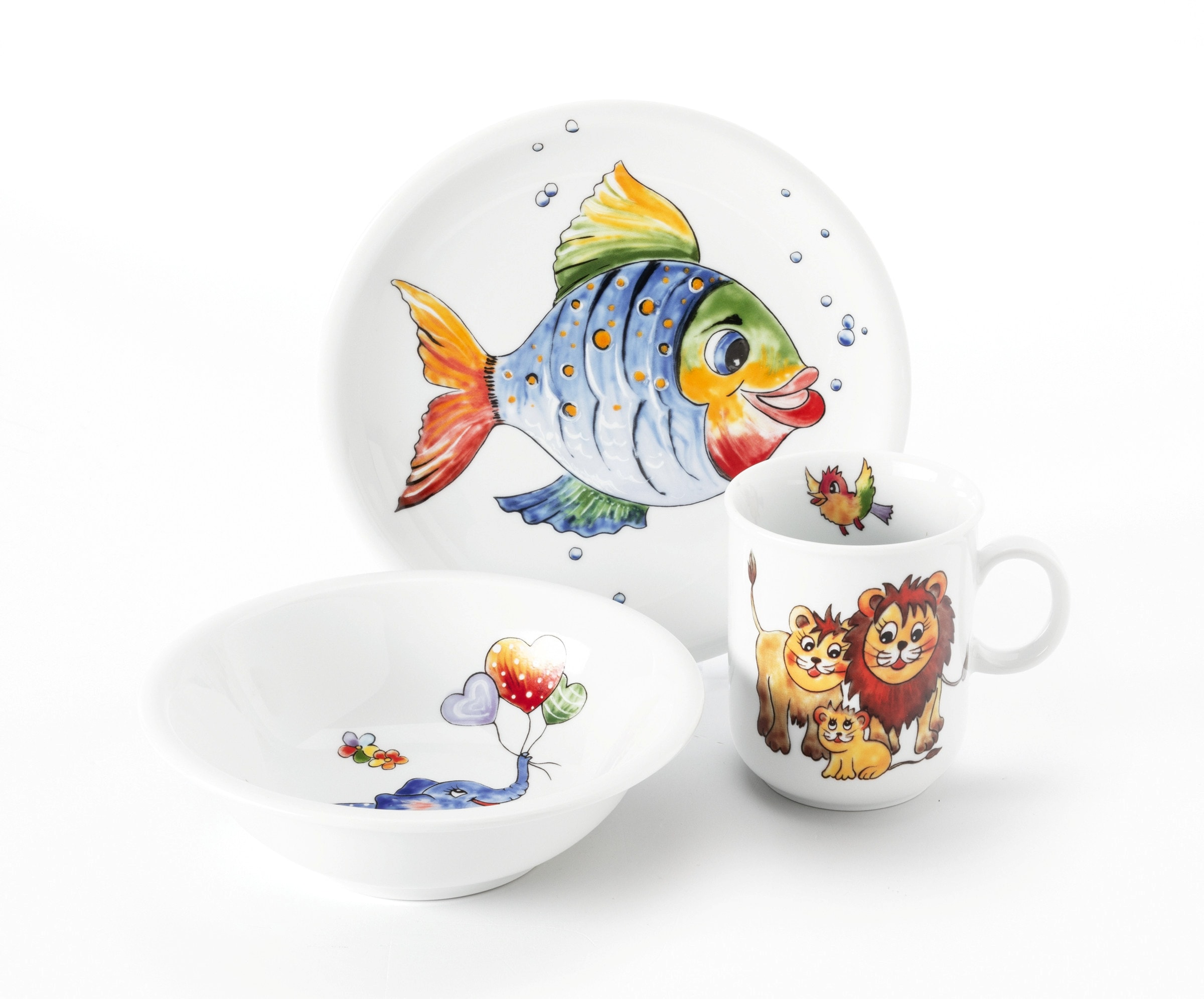 Seltmann Weiden Schüssel »Compact - Bunte Tierwelt«, 1 tlg., aus Porzellan, Schale rund 16 cm