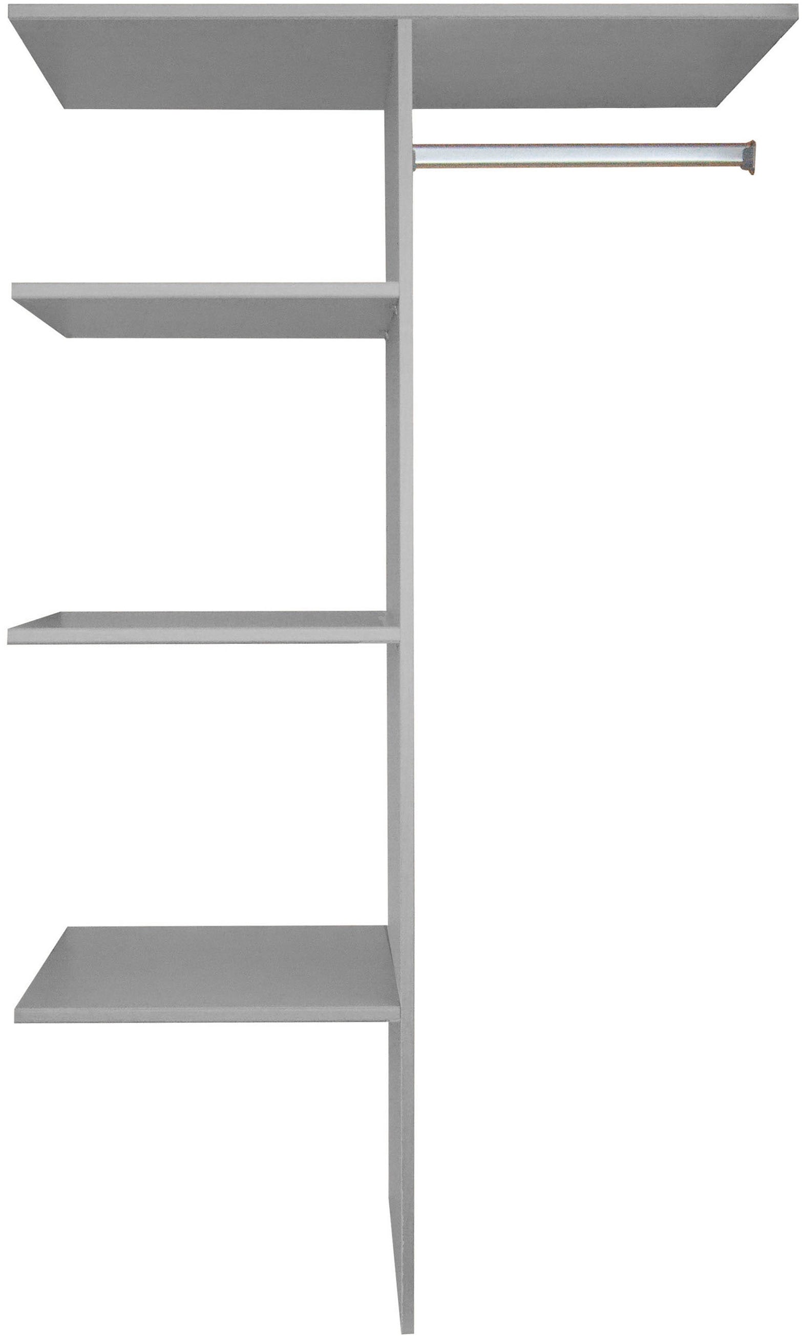 Wimex Kleiderschrank »Indiana by fresh to go, wahlweise mit oder ohne Spiegel«, (INKLUSIVE Innenausstattung und Selbsteinzug für die Türen), große Breiten250 oder 300cm, mit oder ohne Glasfront, Made in Germany