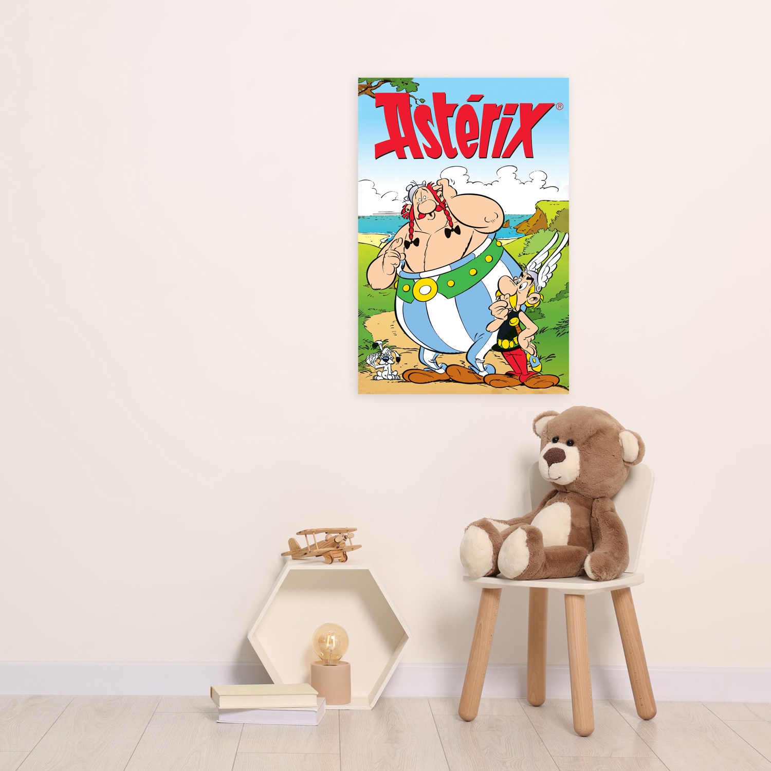 LuckyLinde Leinwandbild »Asterix, Obelix und Idefix II«, Cartoon-Comic-Fant günstig online kaufen