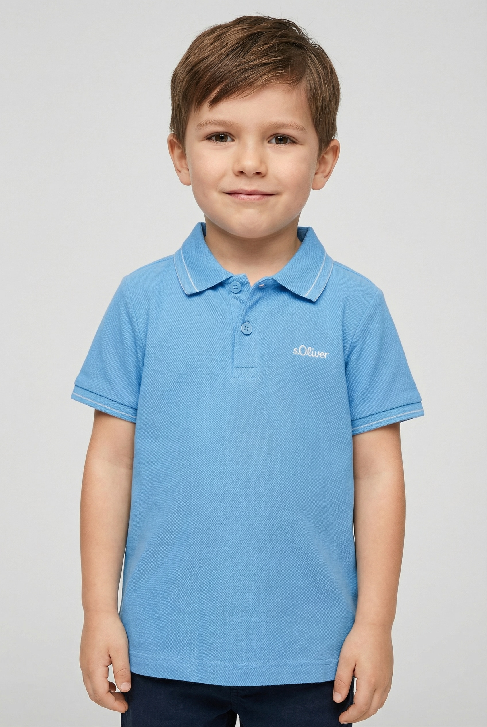 s.Oliver Junior Poloshirt mit Logo-Stickerei, für Boys