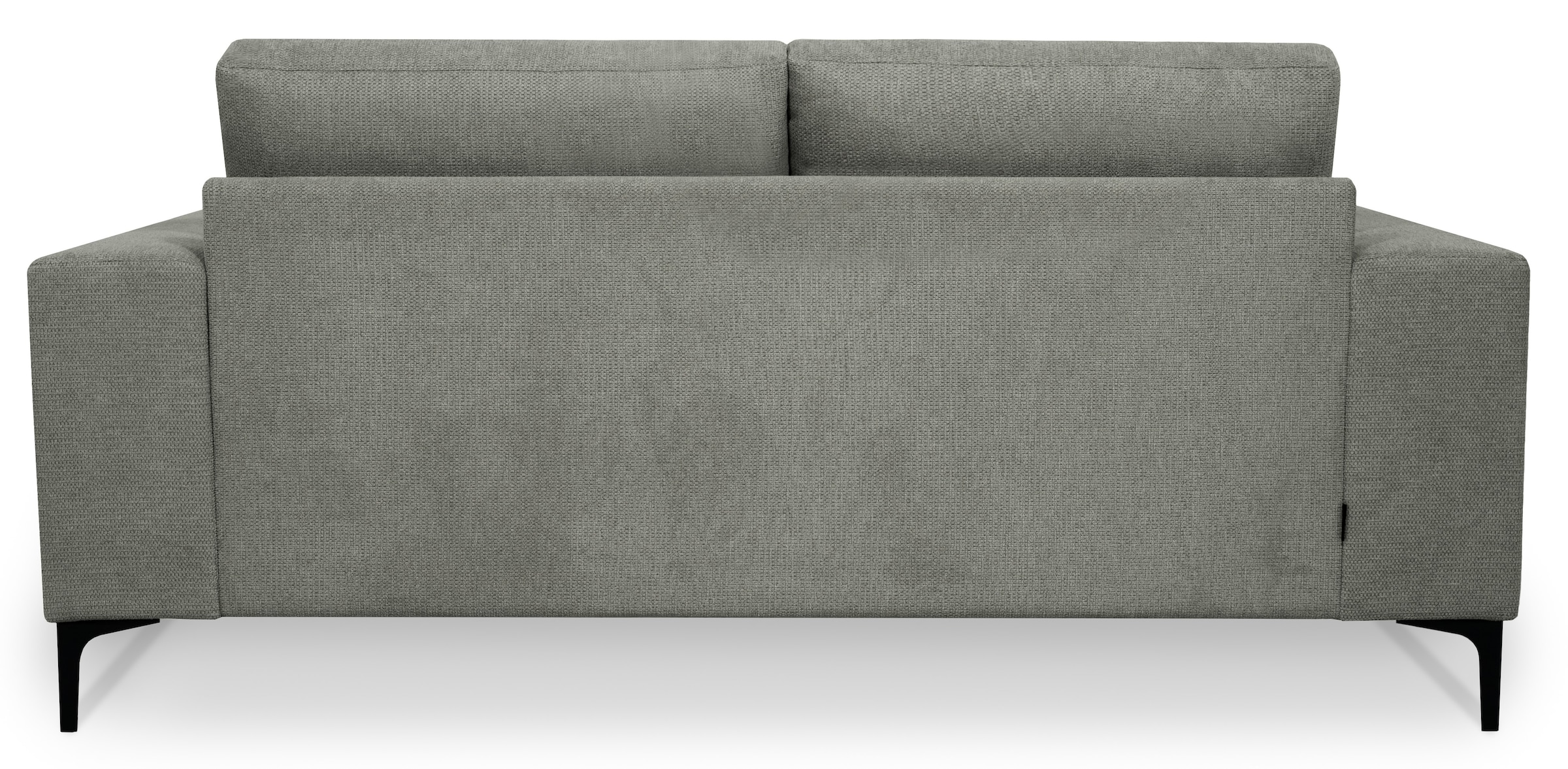 Places of Style 2-Sitzer »Xander«, Breite 164 cm, Webstoff, Soft-Touch Chenille, schwarze Metallfüßen