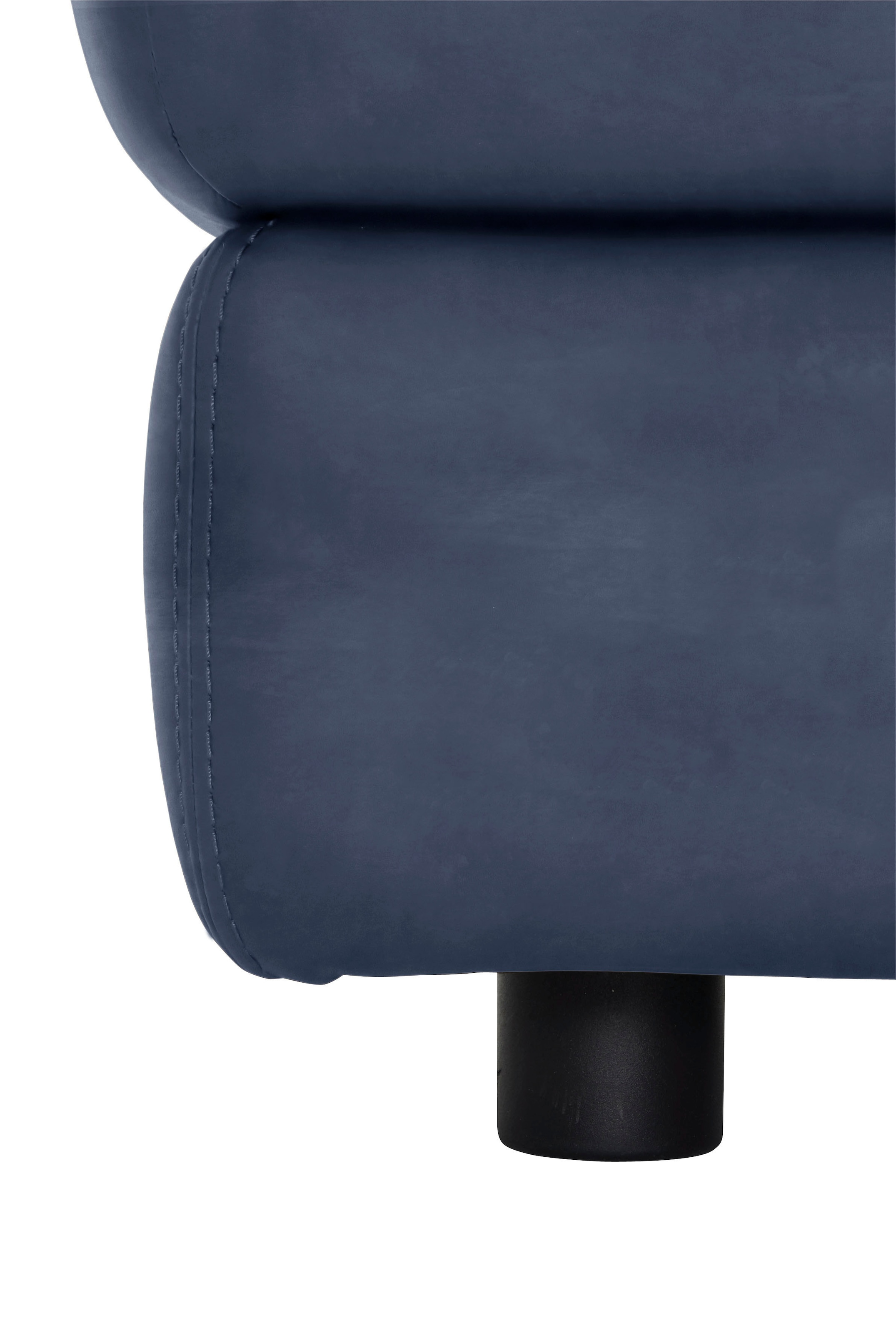 CALIA ITALIA Hocker »Gaia, in edlem Design und mit erstklassigem Sitzkomfort«, aus pflegeleichtem Luxus-Microfaser Ginevra Hydro Care