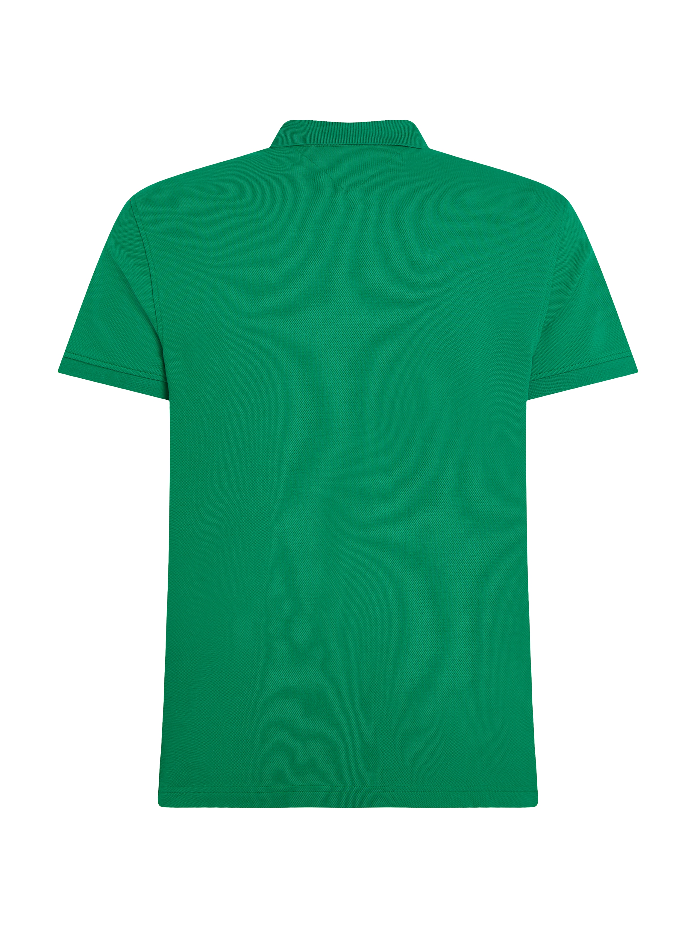 Tommy Hilfiger Poloshirt »1985 SLIM POLO mit Piqué-Struktur und Stickerei«, meliert, casual, slim fit, Baumwollmix, Polokragen