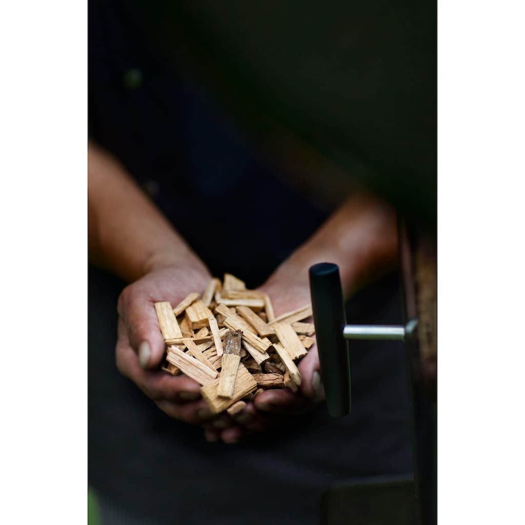 RÖSLE Räucherspäne »Räucherchips, 25105«, Kirsche, für Räucherbox, rauchaktiv, naturbelassenes Holz, 750 g