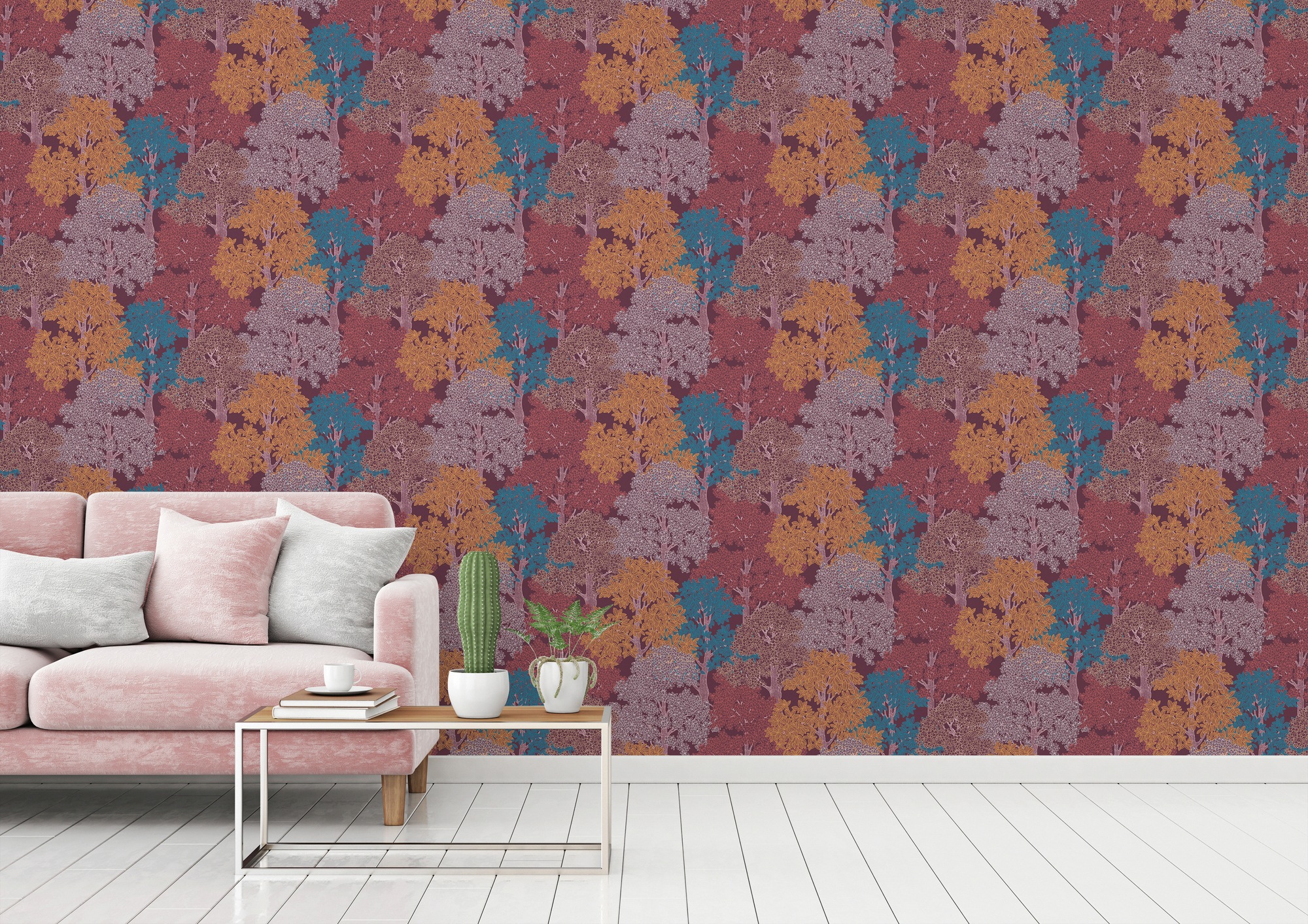 Architects Paper Vliestapete »Floral Impression«, floral-botanisch-Wald, Blumentapete Tapete Wald Tapeten Wohnzimmer Schlafzimmer Küche Design