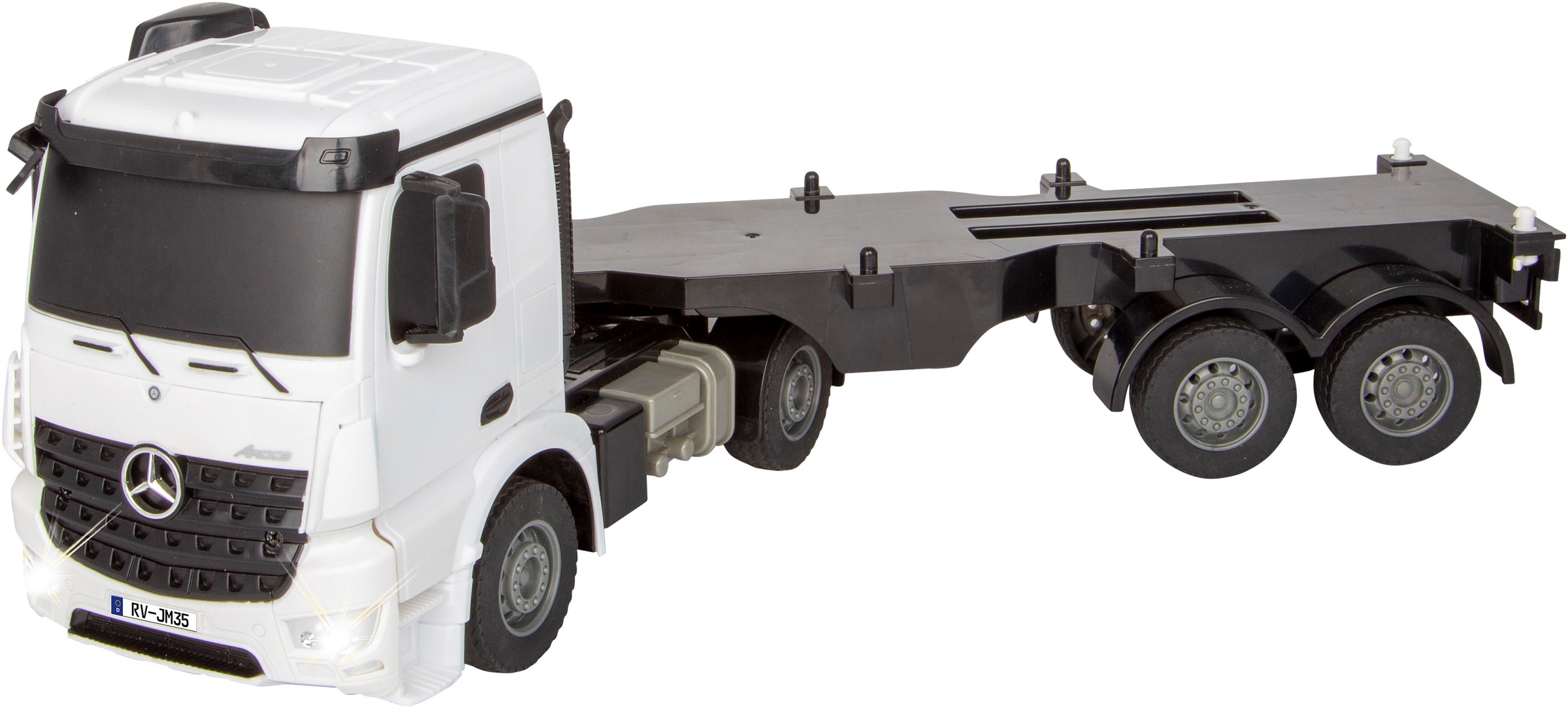 Jamara RC-Auto »Container LKW Mercedes-Benz Arocs 1:26 2,4GHz«, mit LED Licht
