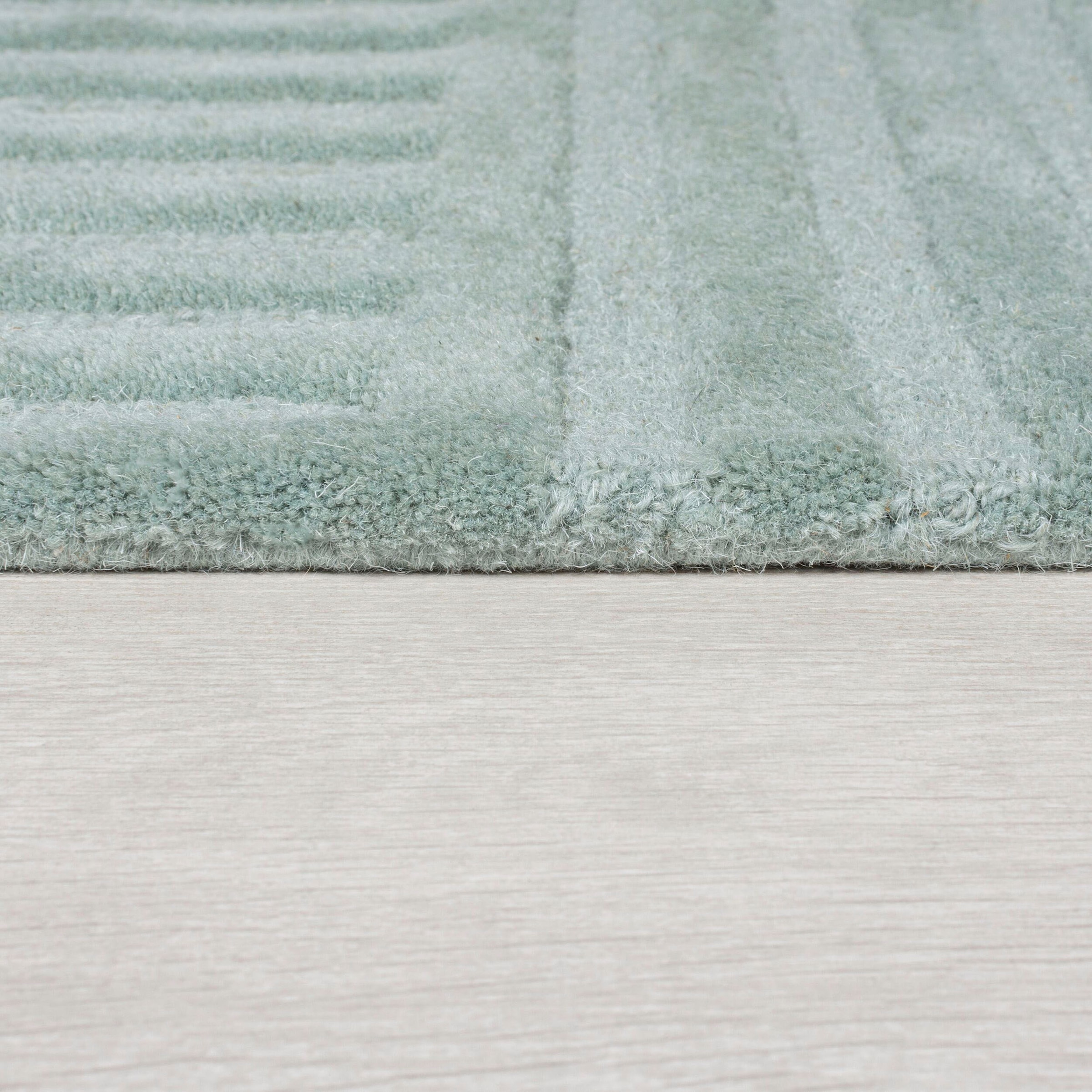 FLAIR RUGS Wollteppich »Zen Garden«, 10 mm Höhe, 100% Wolle, Hoch-Tief-Effekt, auch als Läufer und in Rund erhältlich