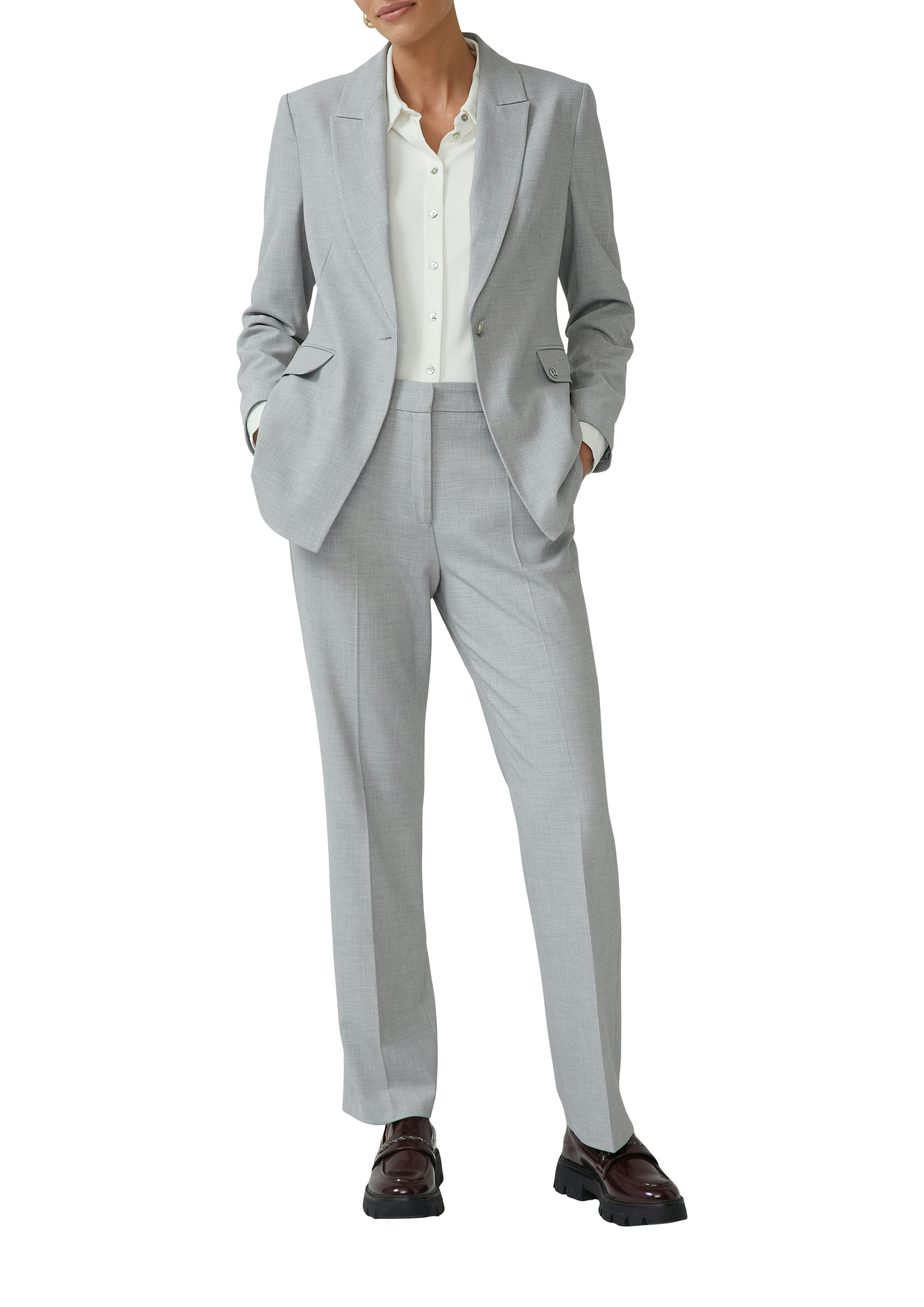 s.Oliver BLACK LABEL Jackenblazer mit Logo Detail